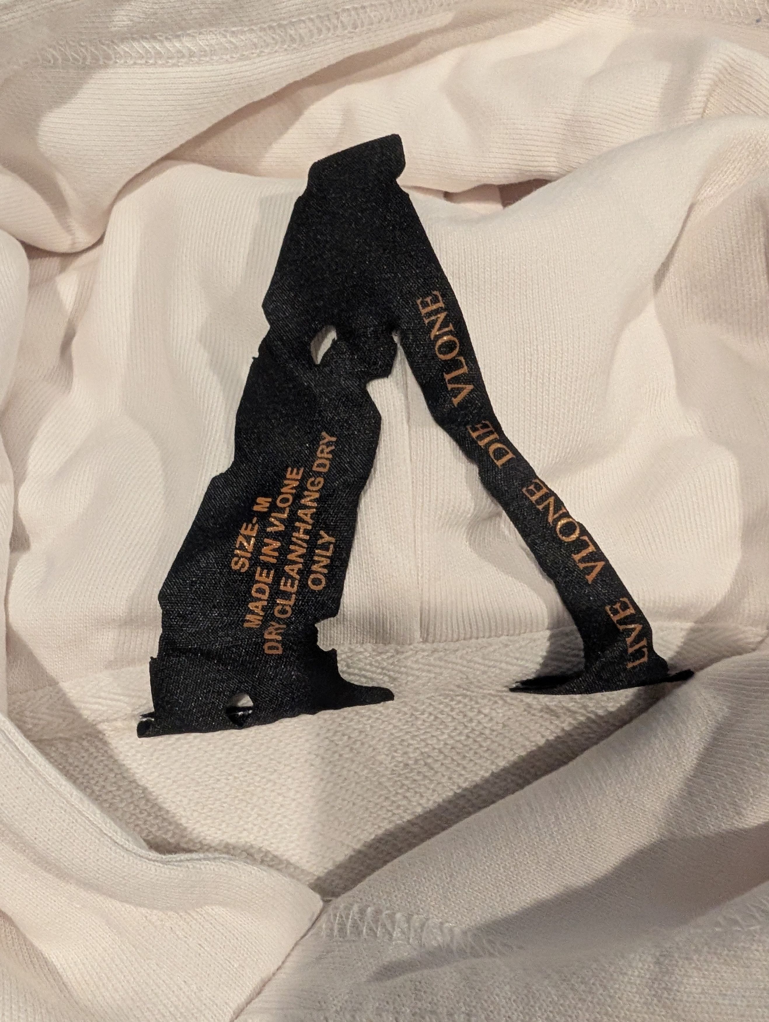 CLOT × Vlone Clot x Vlone White Hoodie size M Size US M / EU 48-50 / 2 - 3 Thumbnail