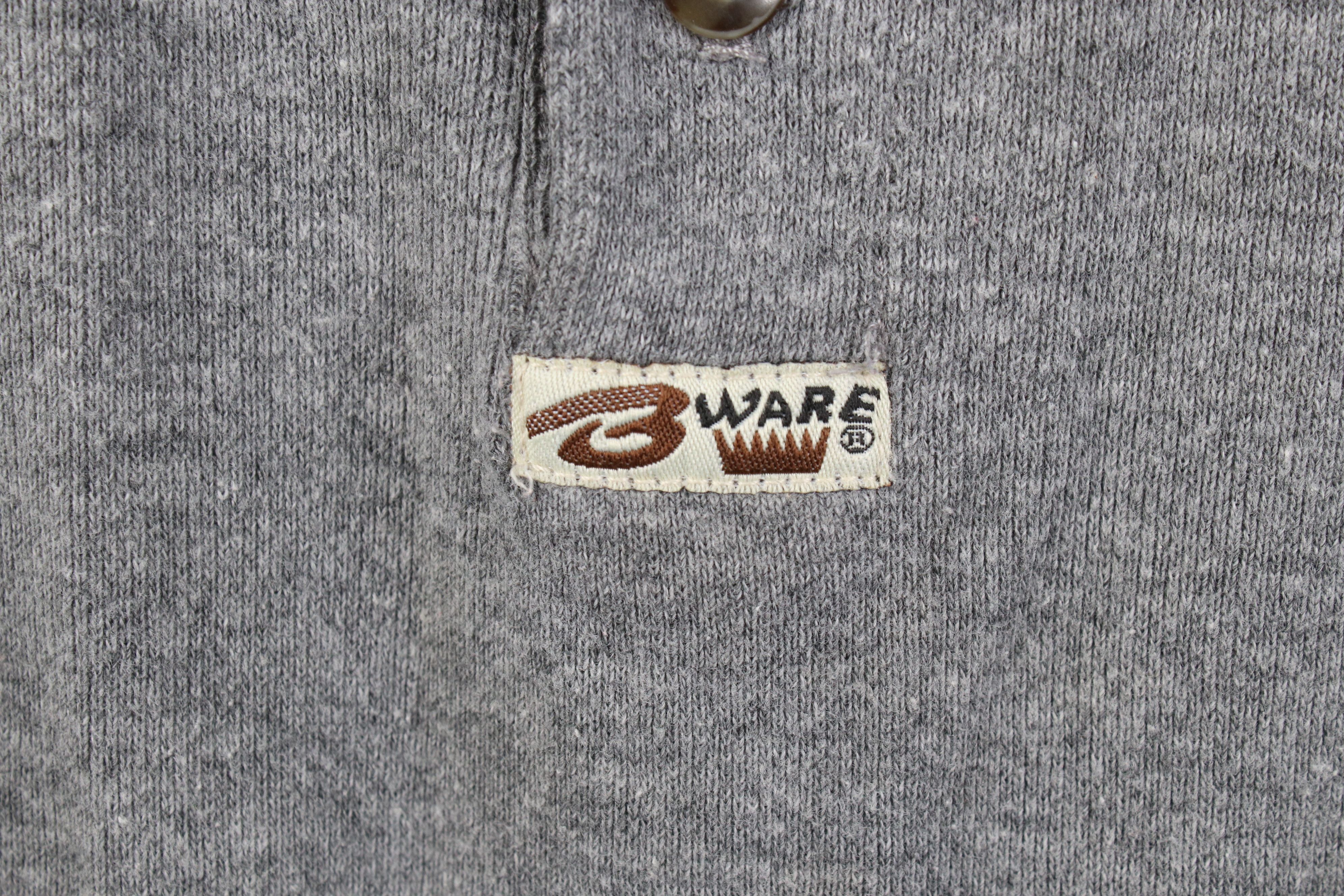 Vintage Vintage 90s Streetwear Blank Baggy Long Sleeve T-Shirt Size US XL / EU 56 / 4 - 4 Thumbnail