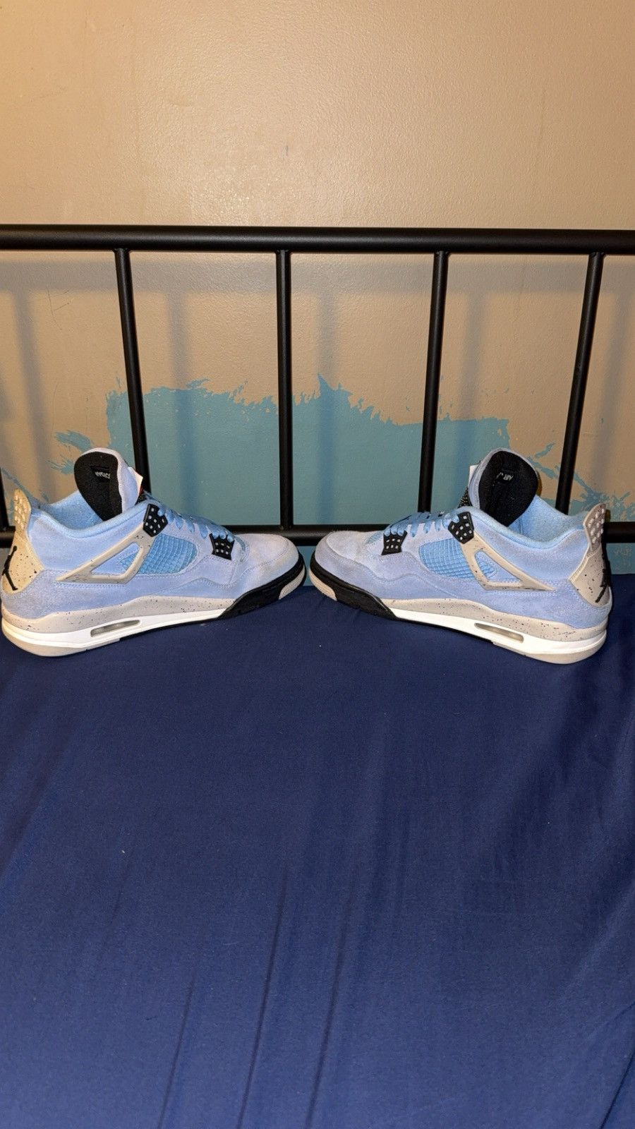 Jordan Brand Jordan 4 University blue/UNC size 10.5 Size US 10.5 / EU 43-44 - 4 Thumbnail