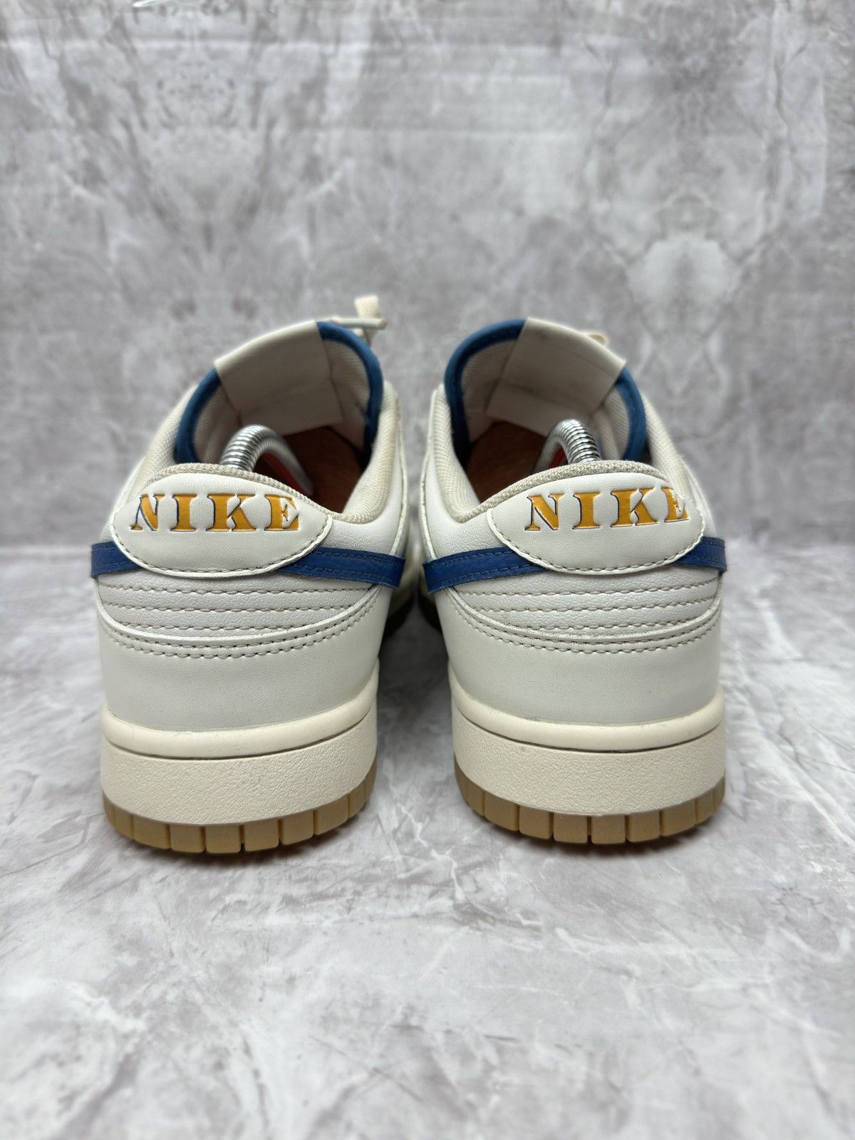 Jordan Brand Nike Dunk Low SE Sail Dark Marina Blue Sneaker DX3198-133 Size US 8.5 / EU 41-42 - 4 Thumbnail