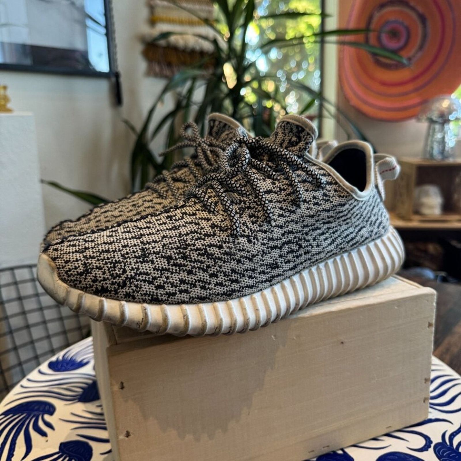 Adidas Adidas Yeezy Boost 350 “Turtle Dove,” Men’s 9.5, w Box Size US 9.5 / EU 42-43 - 2 Thumbnail