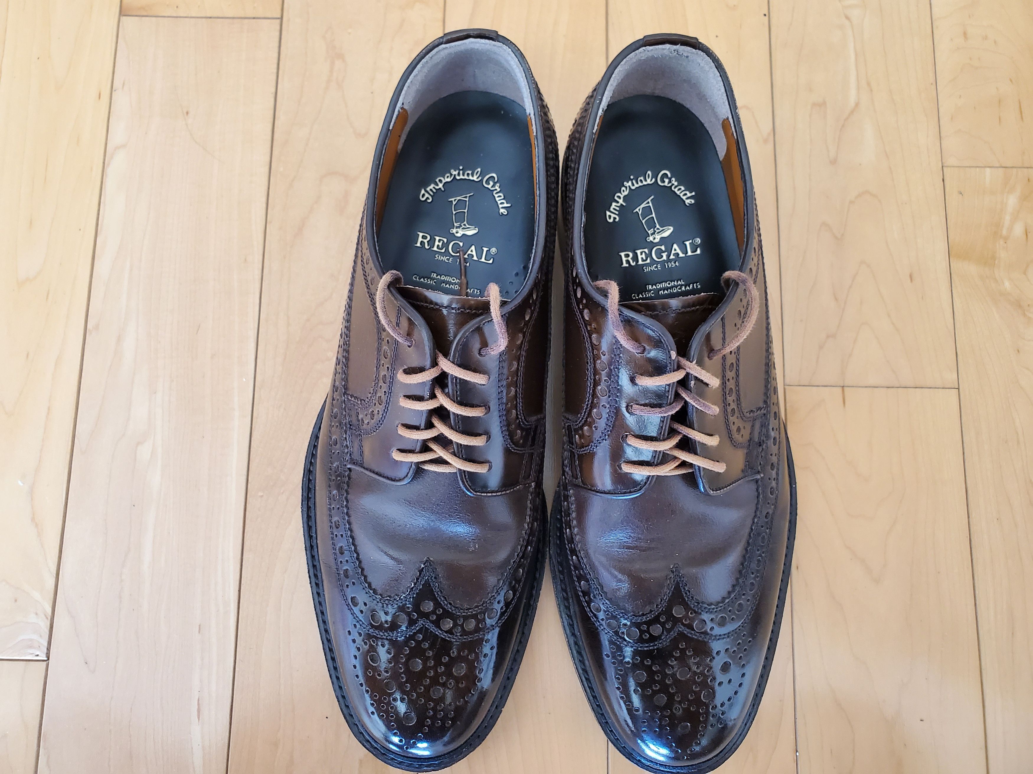 REGAL／Imperial Grade／2235 ／241/2 cm Regal Imperial Grade Dress Shoes Mens 265E US 8.5 EU 42