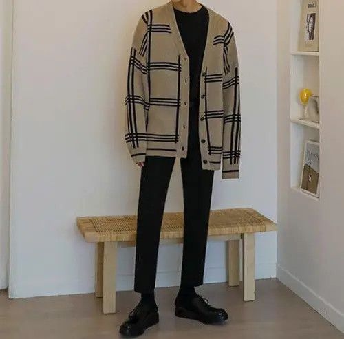 Vintage Fukuoka x Ayami Flannel Beige Cardigan Sweater Size US XL / EU 56 / 4 - 3 Thumbnail