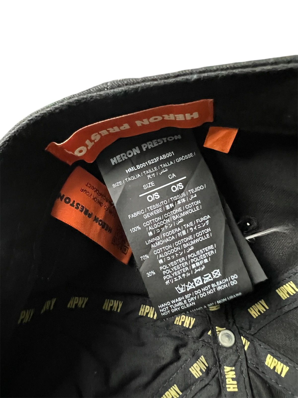 Heron Preston Heron Preston New York Dad Hats Size ONE SIZE - 5 Thumbnail