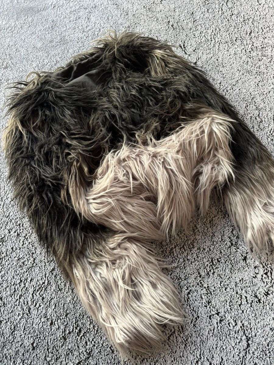 20471120 Avant garde Y2K gradient faux fur coat Size M / US 6-8 / IT 42-44 - 3 Thumbnail