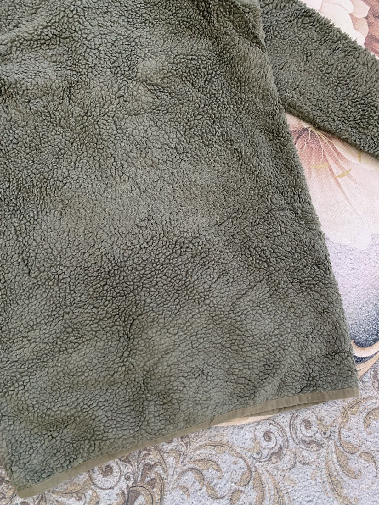 Wild Things WildThings North Conway Usa Olive Pile Fleece Jacket Size US S / EU 44-46 / 1 - 8 Thumbnail