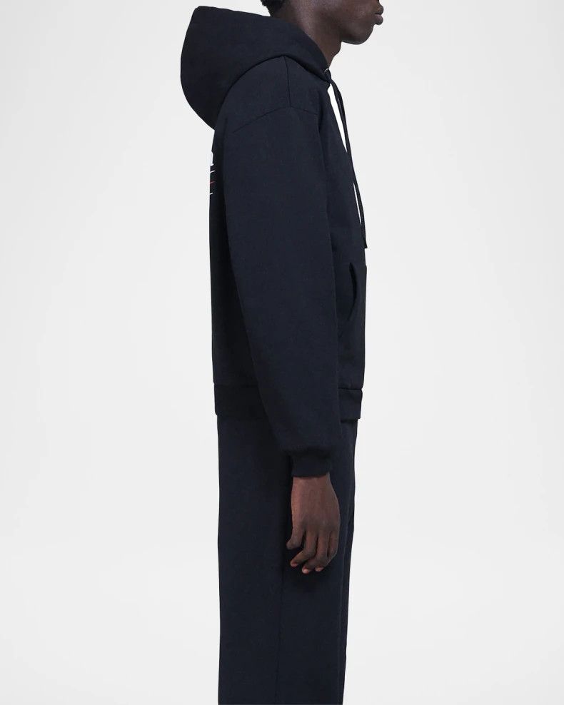 Balenciaga o1srvl11e0325 Political Campaign Hoodie Medium Fit in Black Size US L / EU 52-54 / 3 - 3 Thumbnail