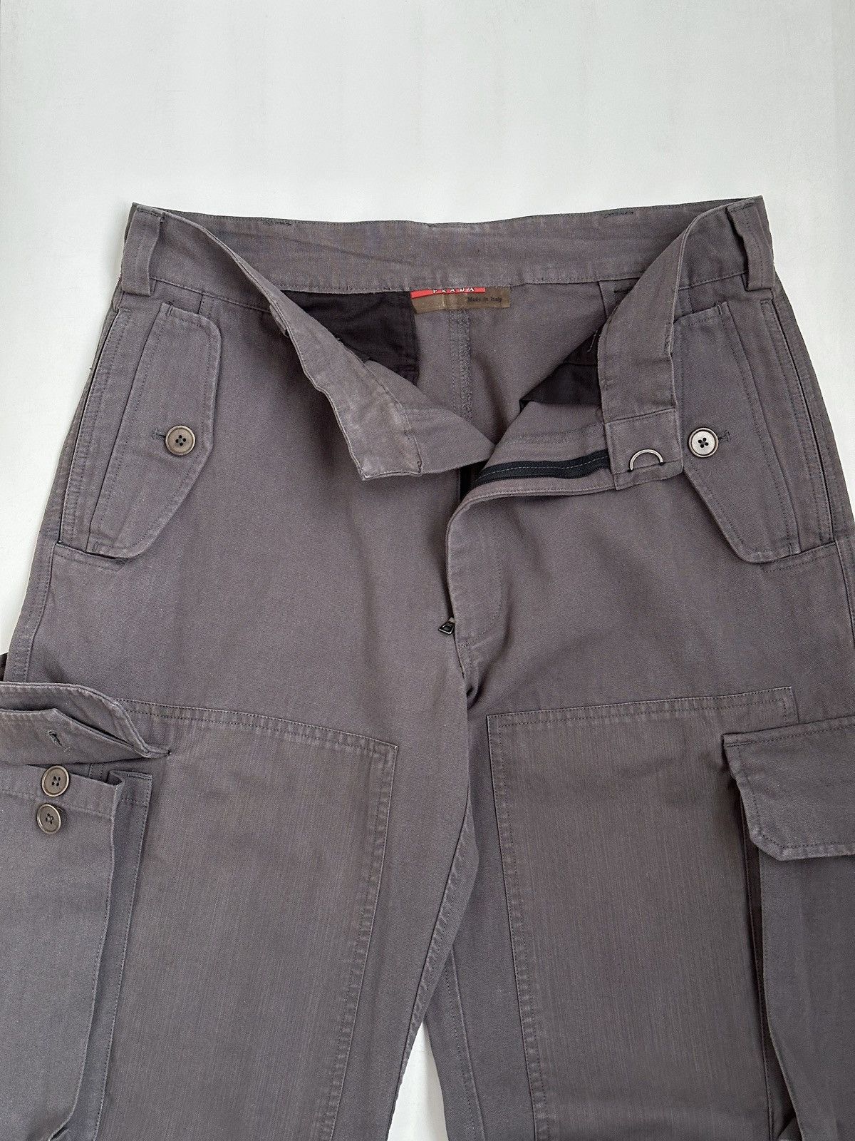 Prada PRADA FW 2006 Cargo Double Knee Utility Pants Vintage rapper Size US 32 / EU 48 - 6 Thumbnail