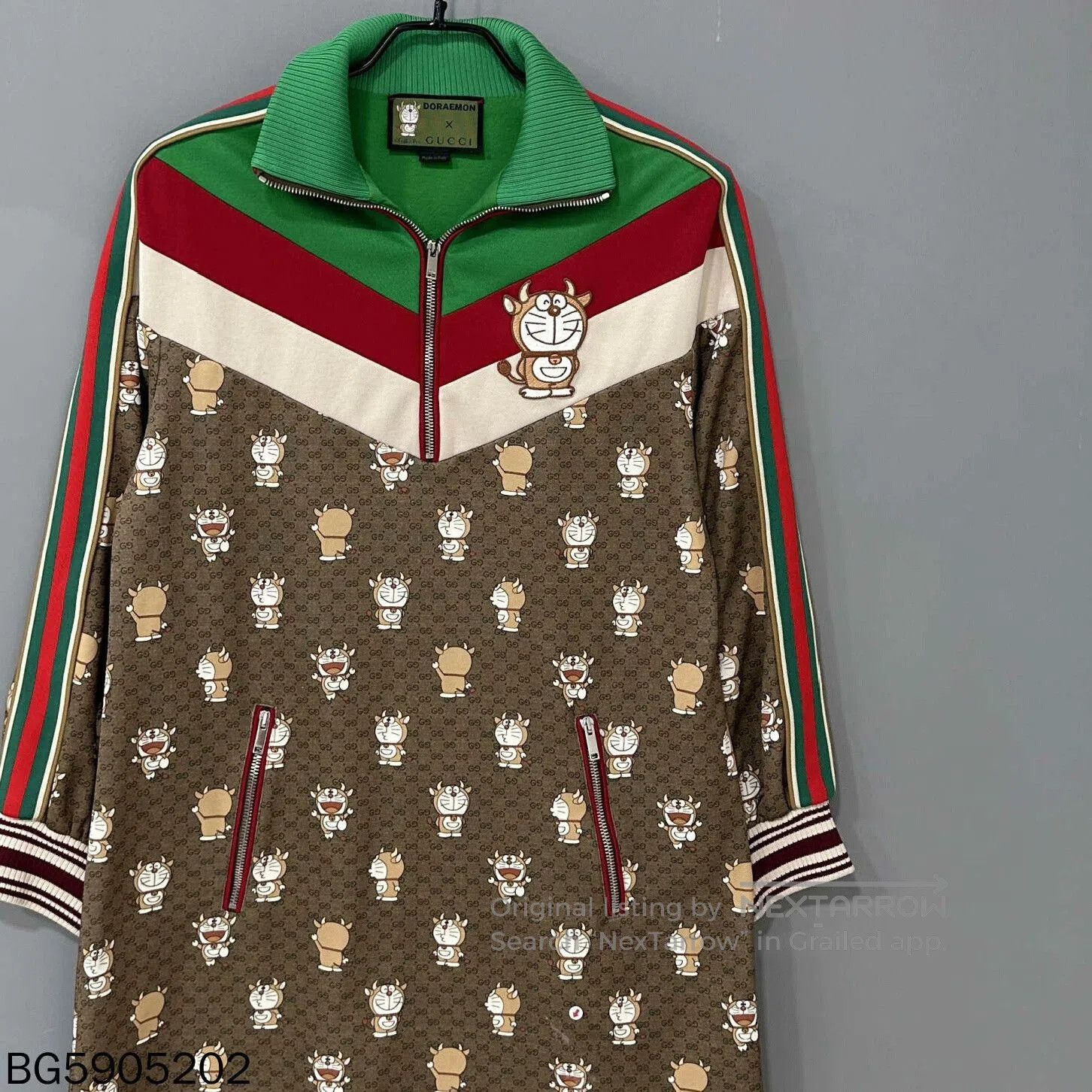 Gucci Gucci Doraemon Print Stripe Dress. Size S / US 4 / IT 40 - 2 Thumbnail