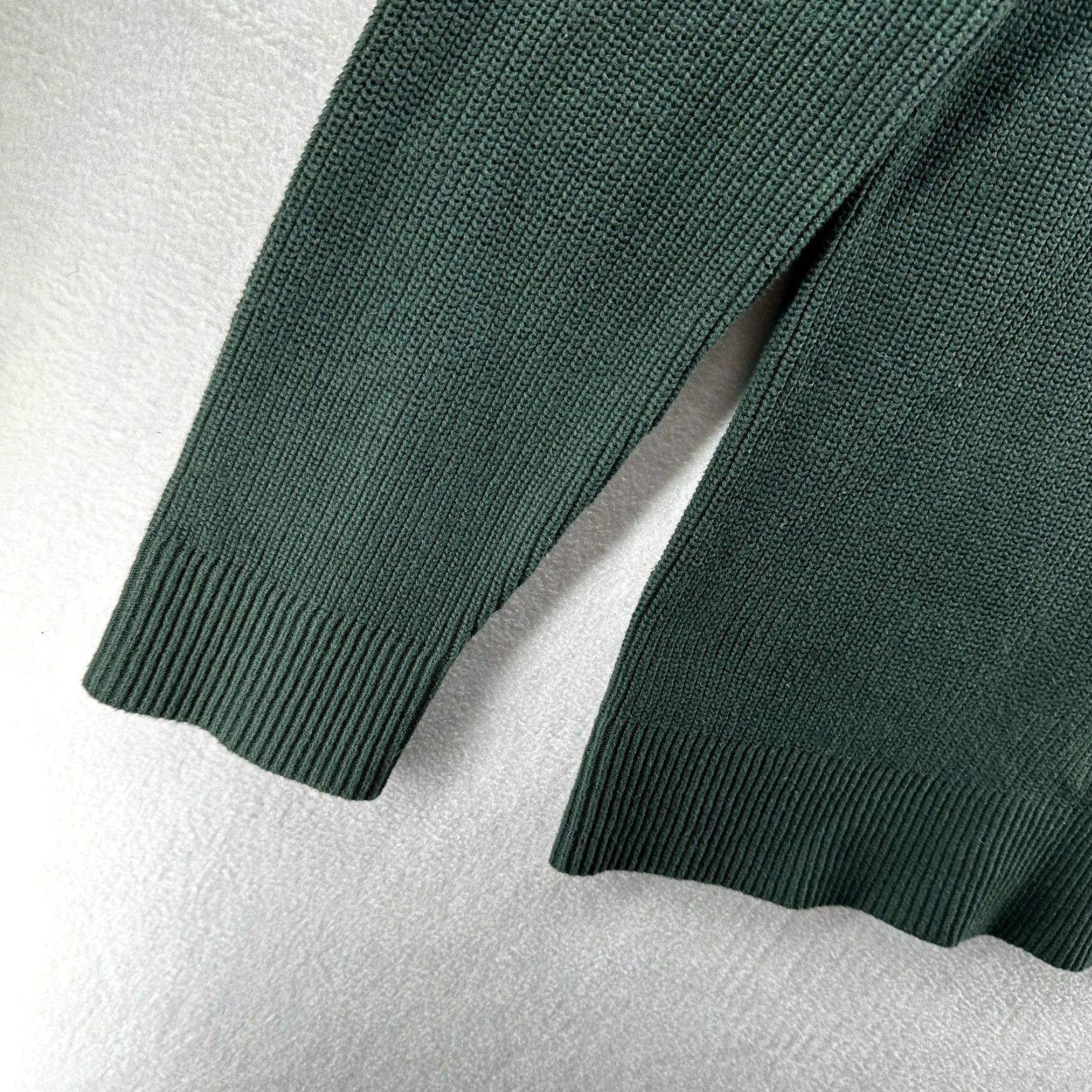 Gap VINTAGE Gap Heavy Knit Sweater Mens XLT Green Crewneck Long Sleeve Pullover Fisherman 90s Big & Tall Size US XL / EU 56 / 4 - 6 Thumbnail