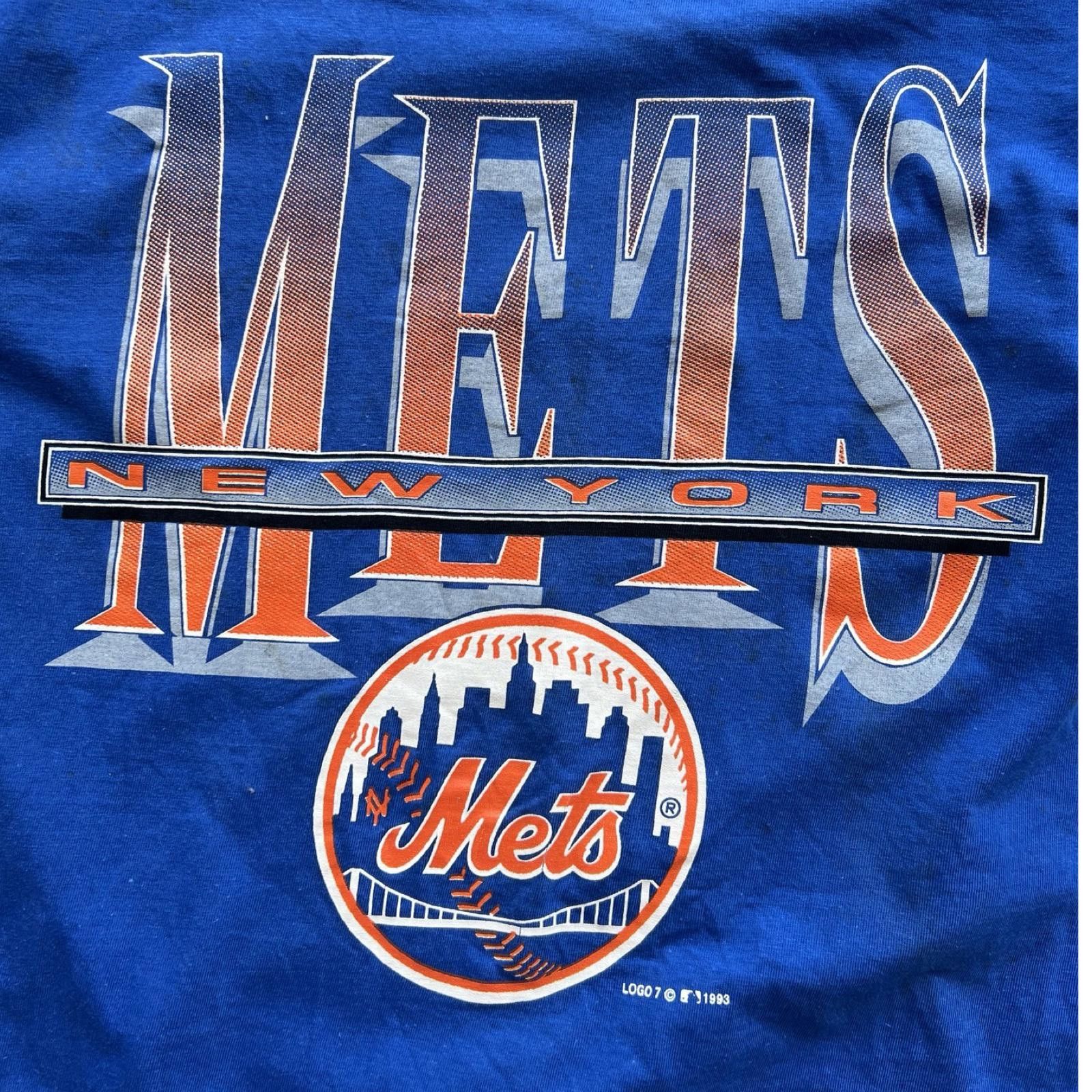 Logo 7 Vintage 1993 New York Mets Shirt Size US M / EU 48-50 / 2 - 3 Thumbnail