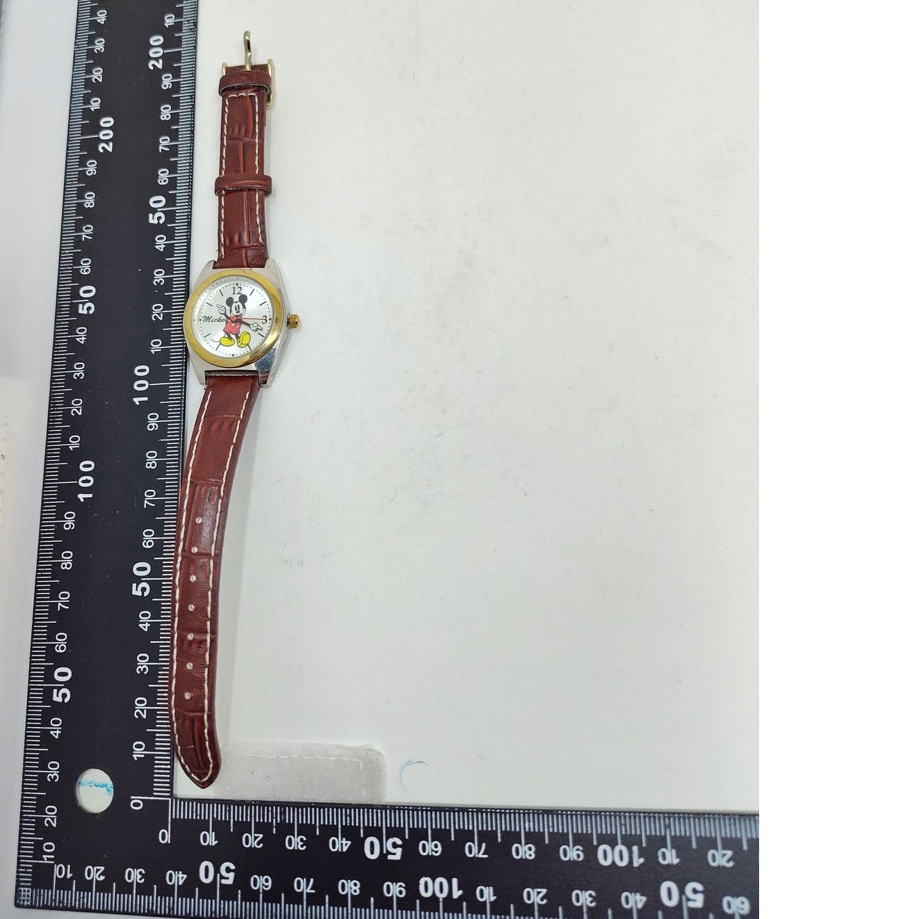 Disney Disney Mickey Mouse Analog Watch Silver/Gold Face Size ONE SIZE - 8 Thumbnail