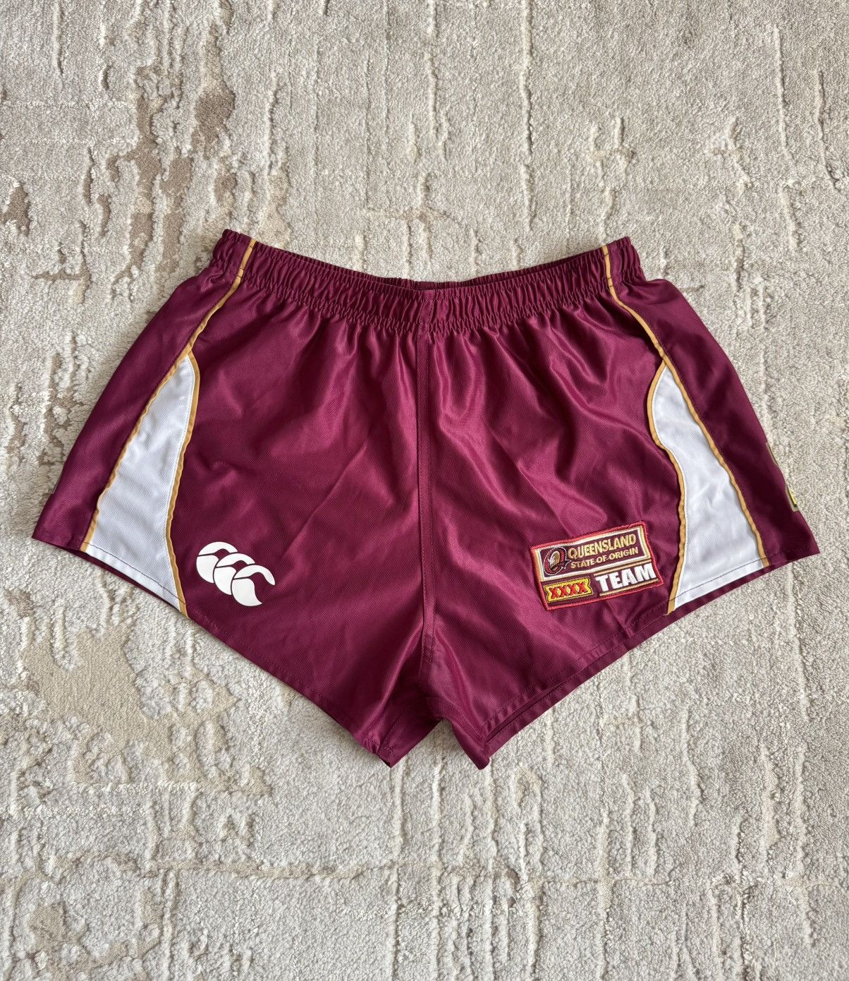 Canterbury of New Zealand × Vintage Vintage Queensland Of Origin Canterbury Rugby Shorts Jersey Size US 34 / EU 50 - 1 Thumbnail