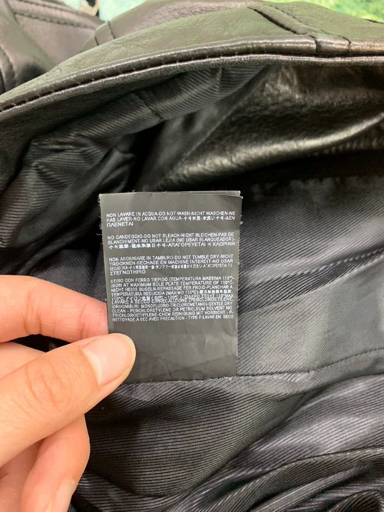 Balenciaga Balenciaga size 38 Black Biker Leather Jacket Size M / US 6-8 / IT 42-44 - 7 Thumbnail