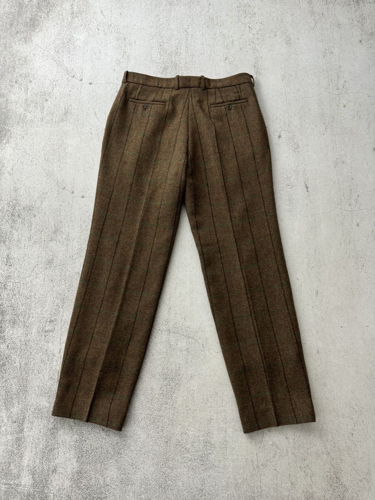 Holland & Holland × Japanese Brand Holland & Holland London Harrow Tweed Wool Pants Size US 34 / EU 50 - 13 Thumbnail