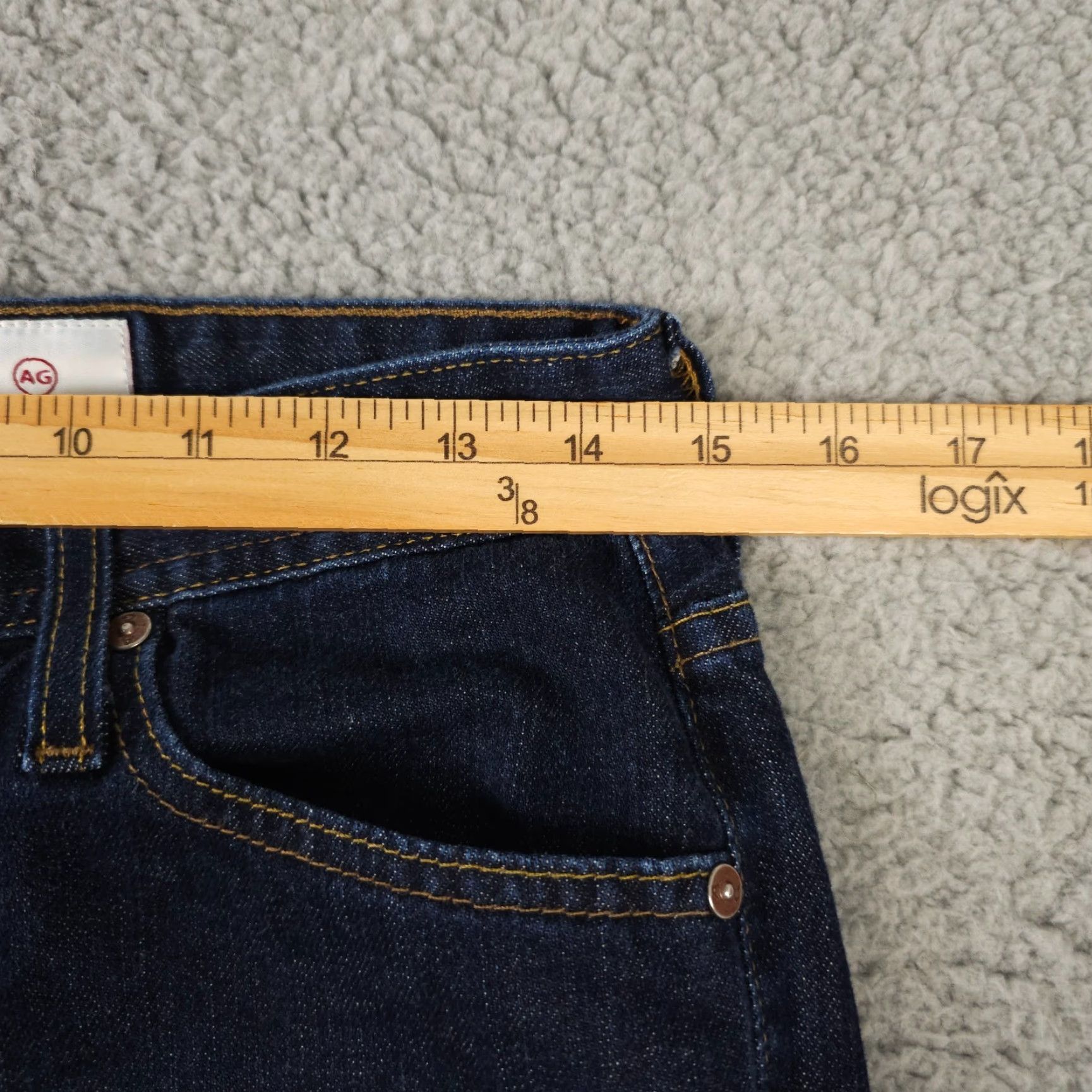 Denime AG Adriano Goldschmied Jeans Mens 28x29 Blue B Type II Straight Denim Dark Wash Jeans mens 28x29 Blue B Type II Straight Denim Dark Wash Size US 28 / EU 44 - 6 Thumbnail