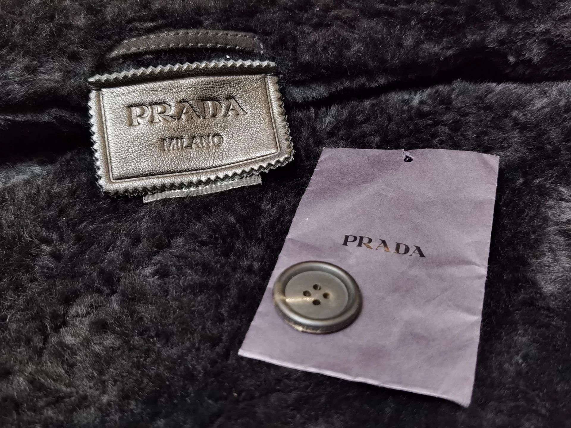Prada PRADA poster style shearling Size US L / EU 52-54 / 3 - 5 Thumbnail