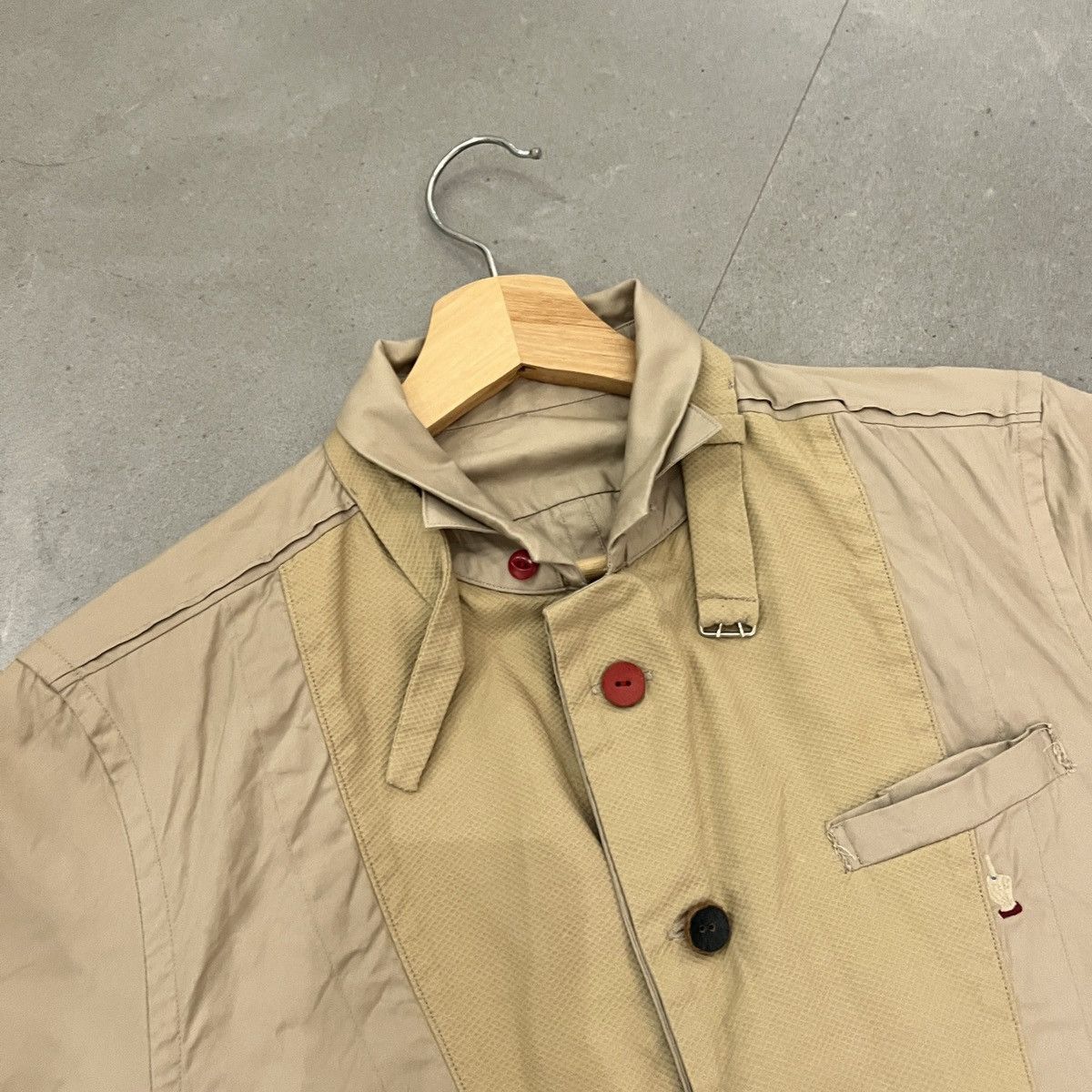 Undercover Undercover SS13 Runway Middle Finger Cut & Sew Shirt Jacket Size US M / EU 48-50 / 2 - 5 Thumbnail