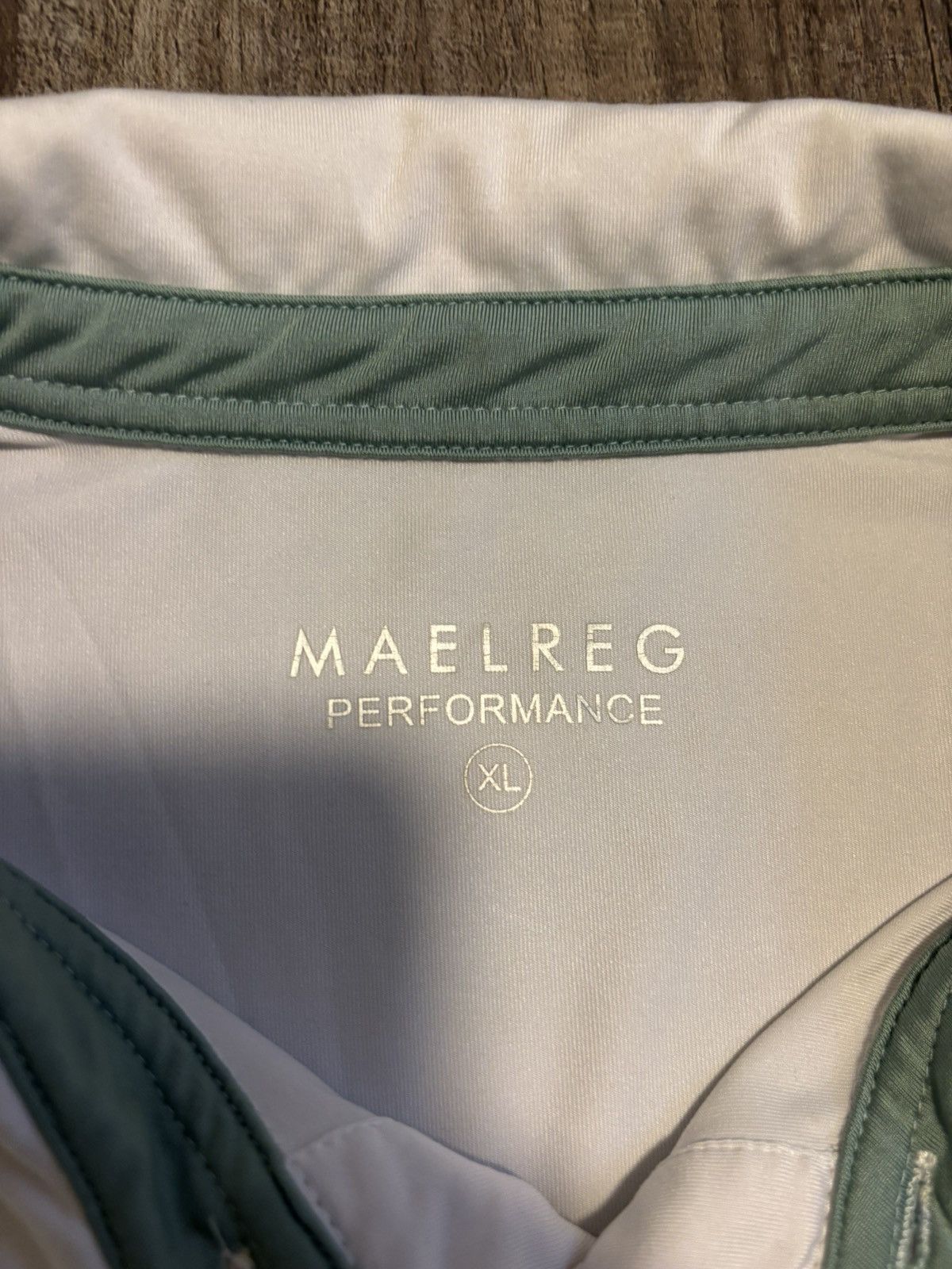 Peter Millar Maelreg Performance Golf Polo Shirt Two Tone Athleisure Size US XL / EU 56 / 4 - 2 Thumbnail