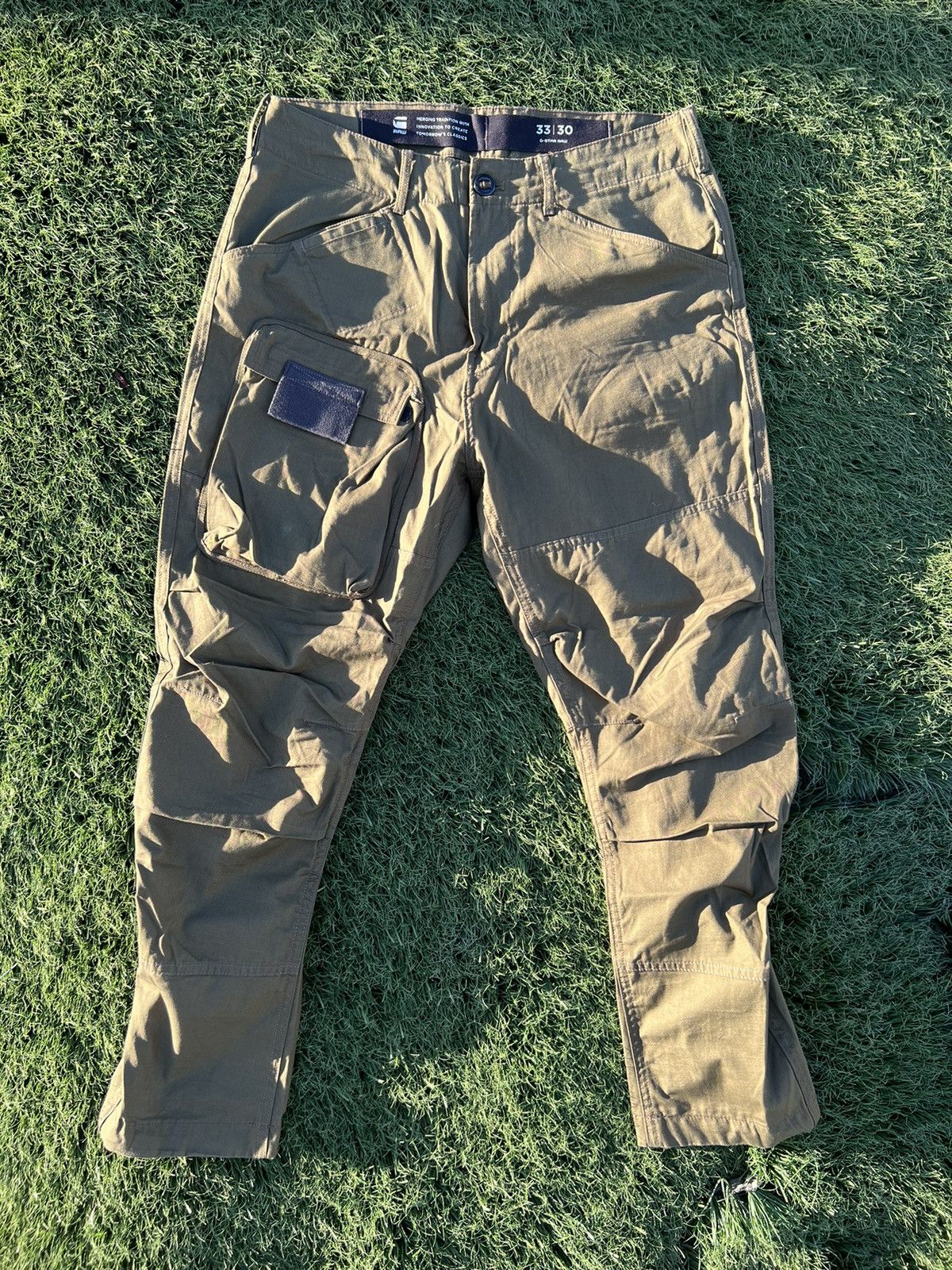 G-Star Gstar raw cargo pants Size US 33 - 1 Thumbnail