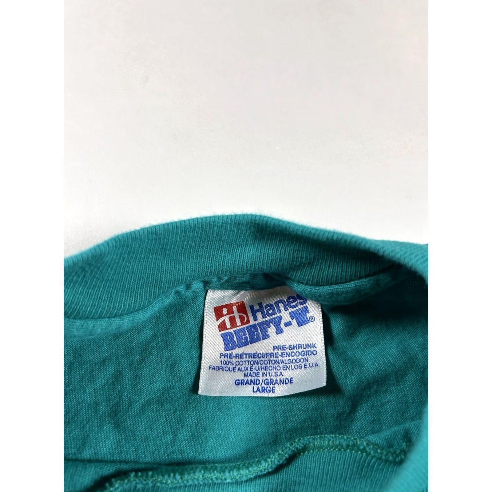 Hanes VINTAGE Oregon Road Runners Club Trail’s End 23rd Marathon Finisher 1993 Tee LRG Size US L / EU 52-54 / 3 - 6 Thumbnail