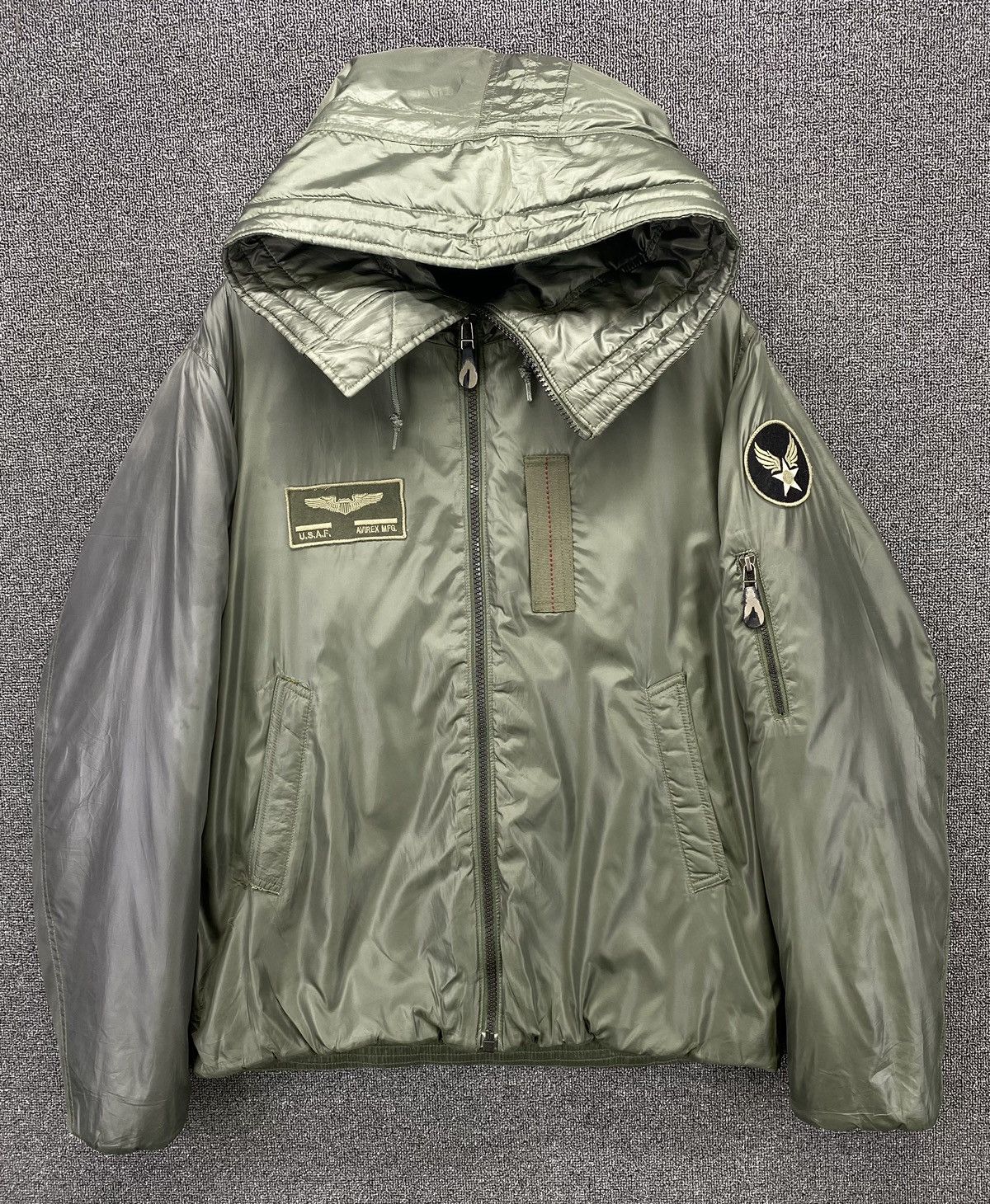 Avirex × Vintage Vintage Avirex Us Air Force Down Jacket Size US XL / EU 56 / 4 - 6 Thumbnail