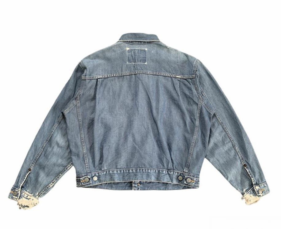 Japanese Brand Bobson Jeans Pleated Centre Jacket Made in Japan Size US M / EU 48-50 / 2 - 2 Thumbnail