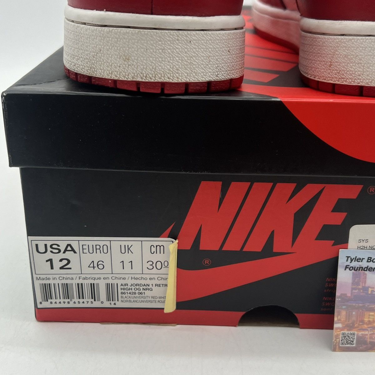 Nike Air Jordan 1 high homage to home Size US 12 / EU 45 - 6 Thumbnail