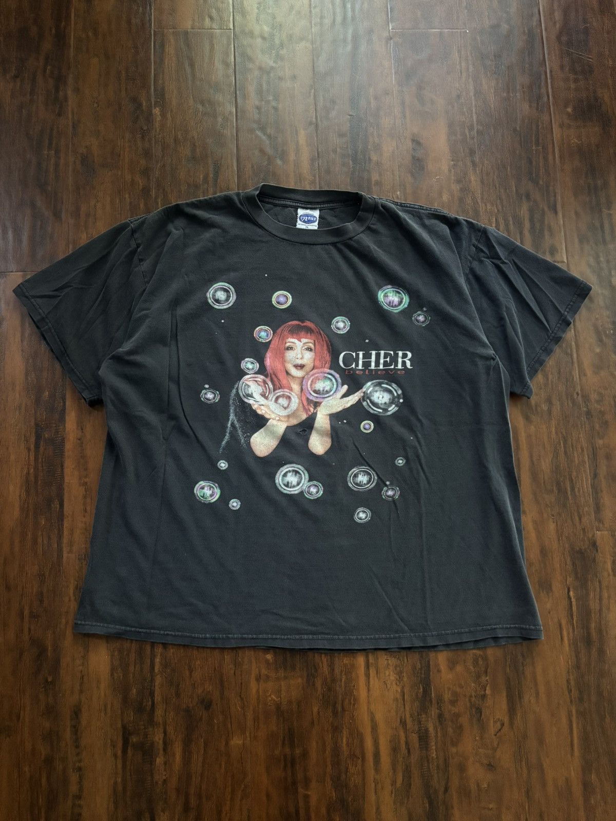 Band Tees vintage faded cher tour tre Size US XL / EU 56 / 4 - 2 Thumbnail