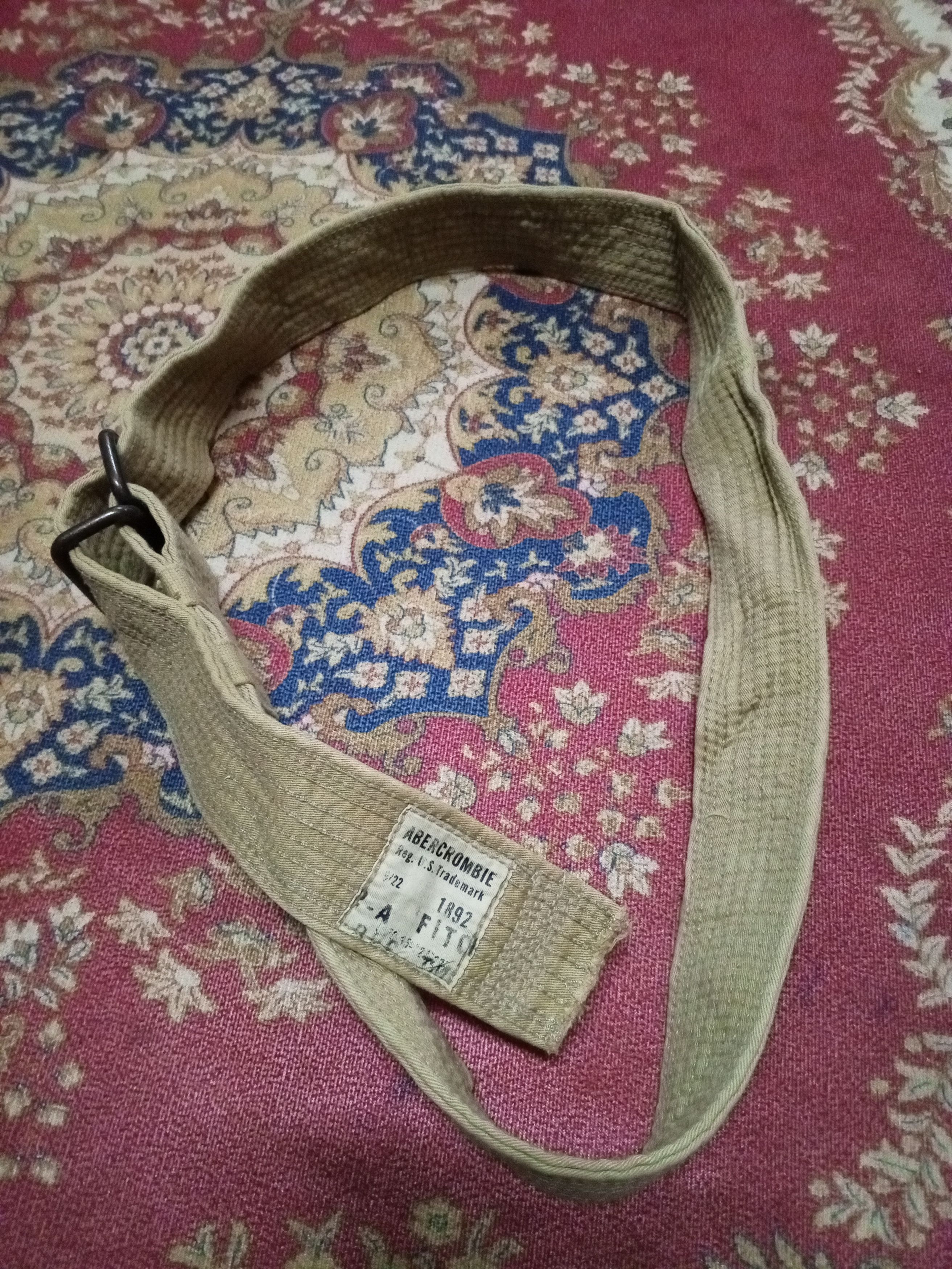 Abercrombie & Fitch Vintage Abercrombie & Fitc Distressed Belt Like Kapital Size ONE SIZE - 3 Thumbnail