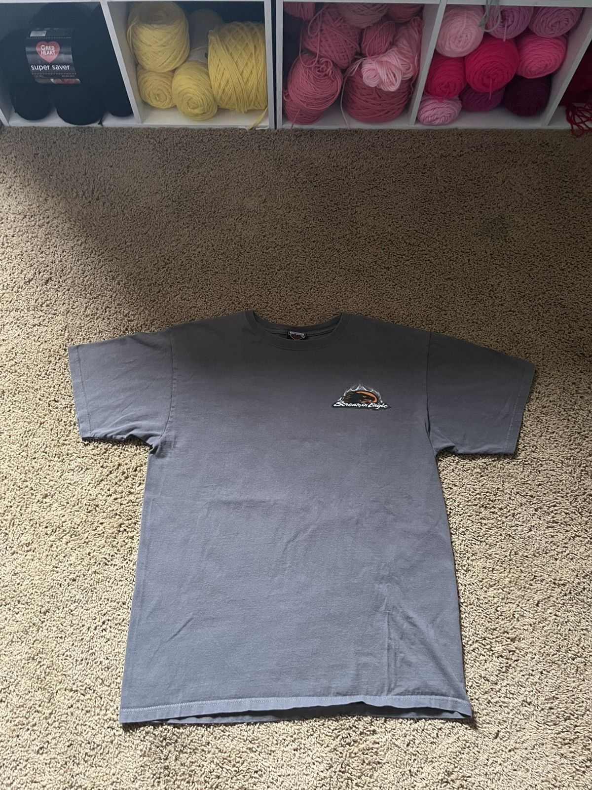Harley Davidson × Vintage Vintage Harley Davidson short sleeve Size US L / EU 52-54 / 3 - 1 Thumbnail