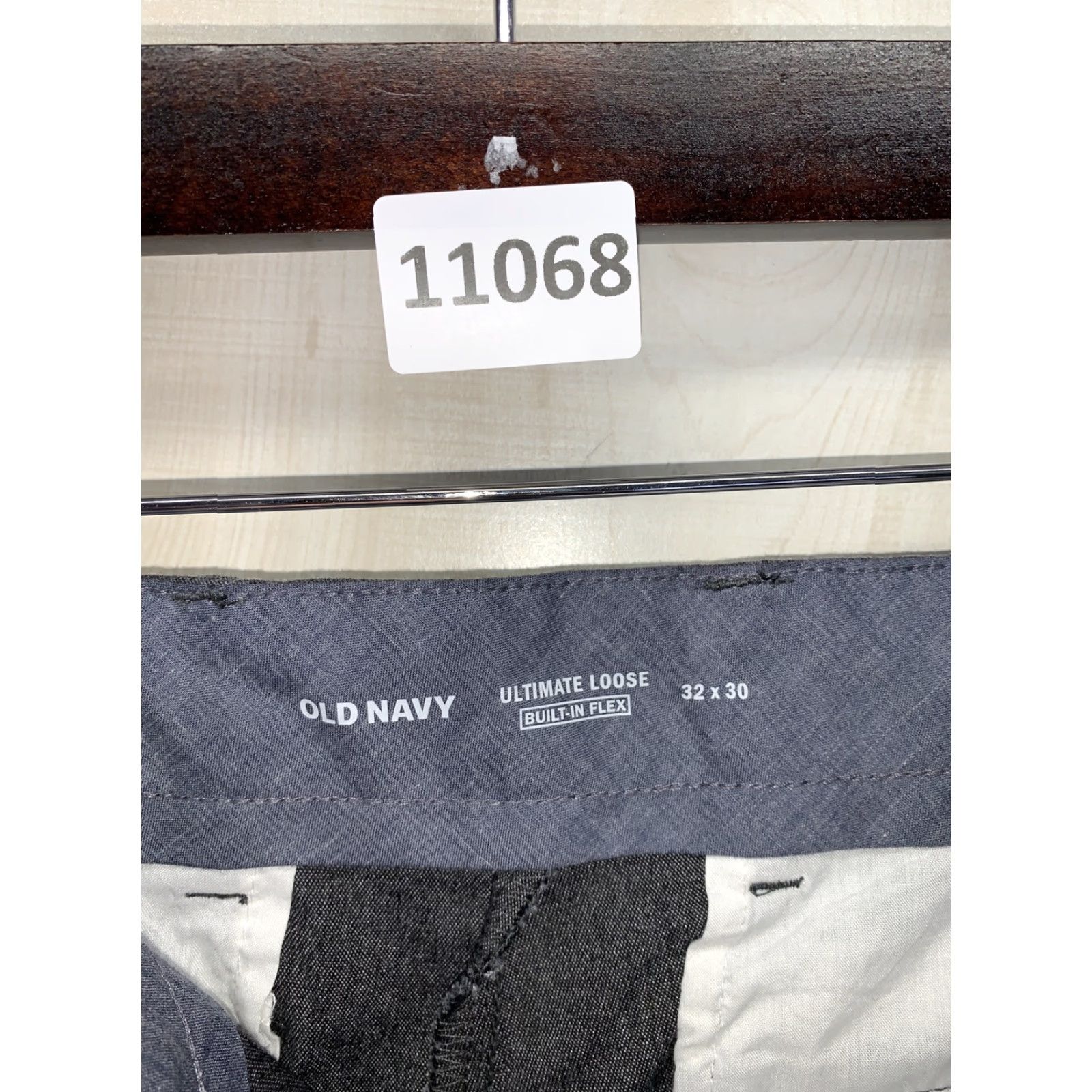 Old Navy VINTAGE Old Navy Ultimate Loose Built In Flex Gray Trouser Pants Mens 32x30 NWT-11068 Size US 32 / EU 48 - 6 Thumbnail