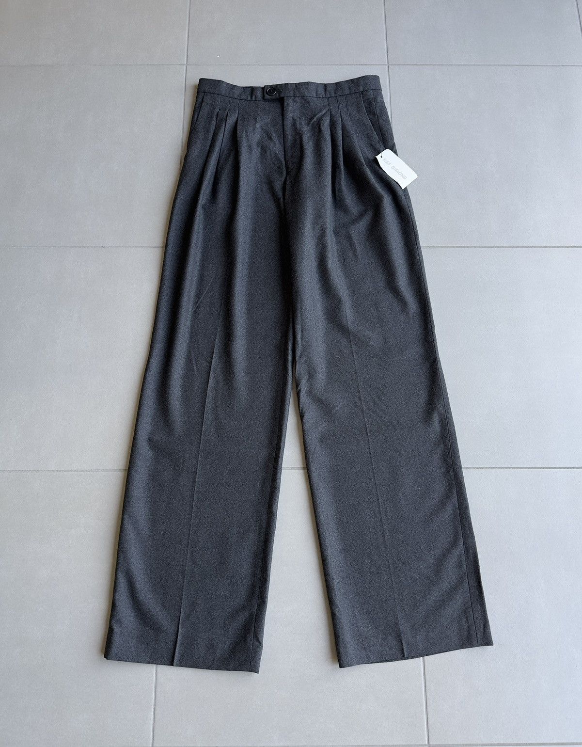 Raf Simons Raf Simons AW1999 NWT darted baggy wool trousers Size US 32 / EU 48 - 2 Thumbnail