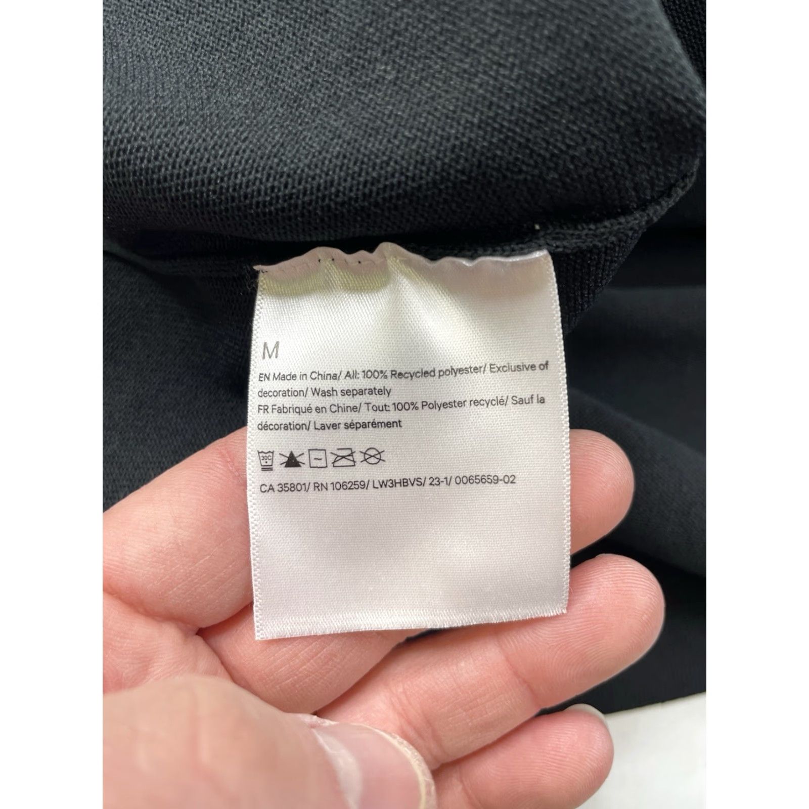 Lululemon Lululemon Boxy Knit T-Shirt Black Size Medium Regular Womens Size M / US 6-8 / IT 42-44 - 7 Thumbnail