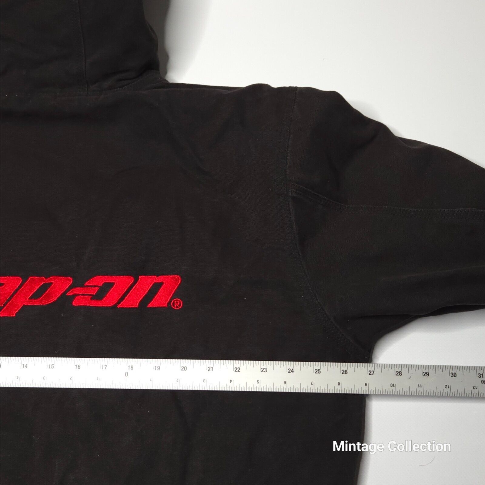 Other SNAP ON EMBROIDERED BLACK WORKWEAR INSULATED CANVAS JACKET Size US XL / EU 56 / 4 - 15 Thumbnail