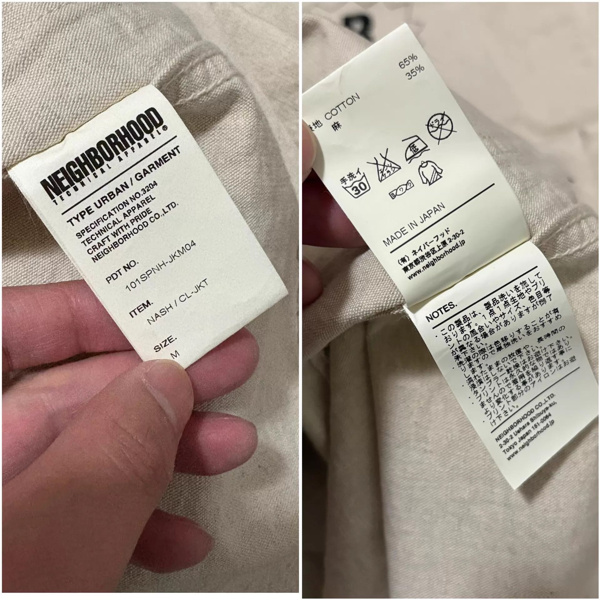 Neighborhood NBHD Vintage-Rare Hand-Drawn Shirt Jacket M W CottonLinen Size US M / EU 48-50 / 2 - 9 Thumbnail