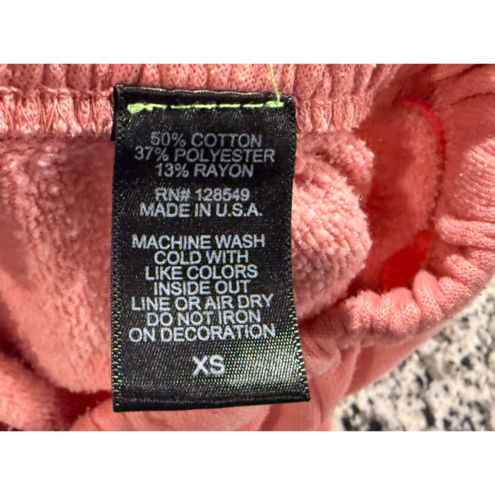 Aviator Nation VINTAGE Aviator Nation Pink Sweatpants Women XS Lightning Bolt Joggers Made in USA Size 26" / US 2 / IT 38 - 6 Thumbnail