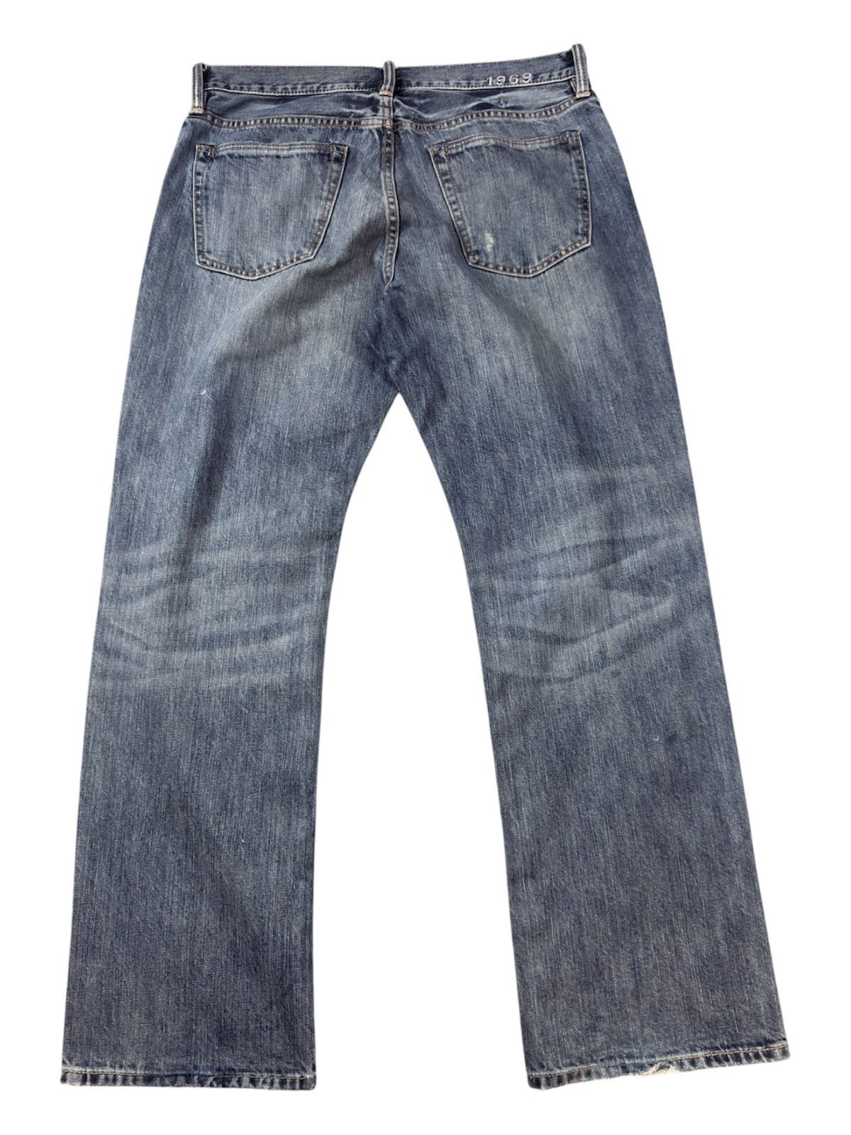 Gap Archives y2k Baggy Gap Faded Denim Jeans Size US 33 - 2 Thumbnail