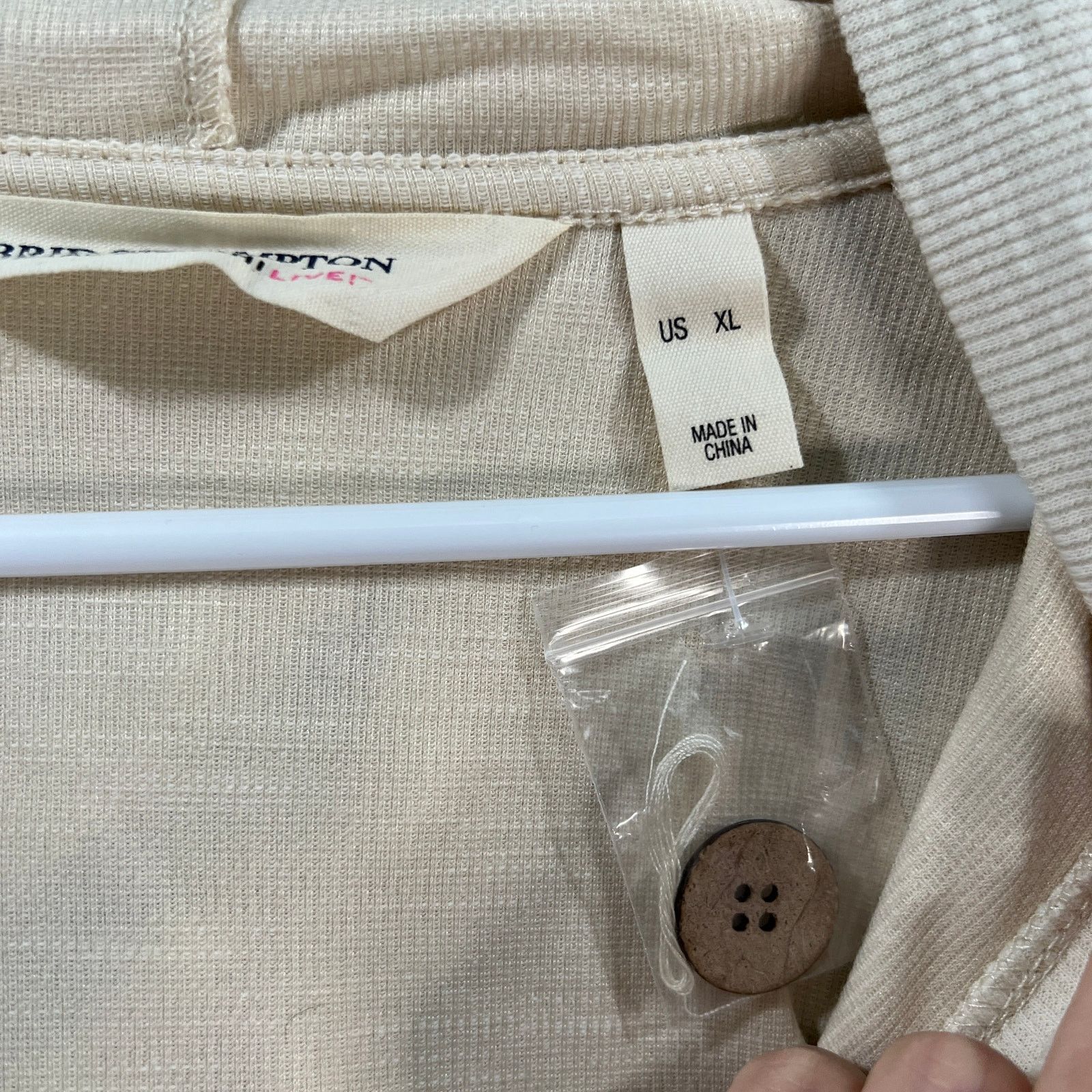 Other Isaac Mizrahi Live! Bridgehampton Textured Knit Hood Size XL / US 12-14 / IT 48-50 - 4 Thumbnail