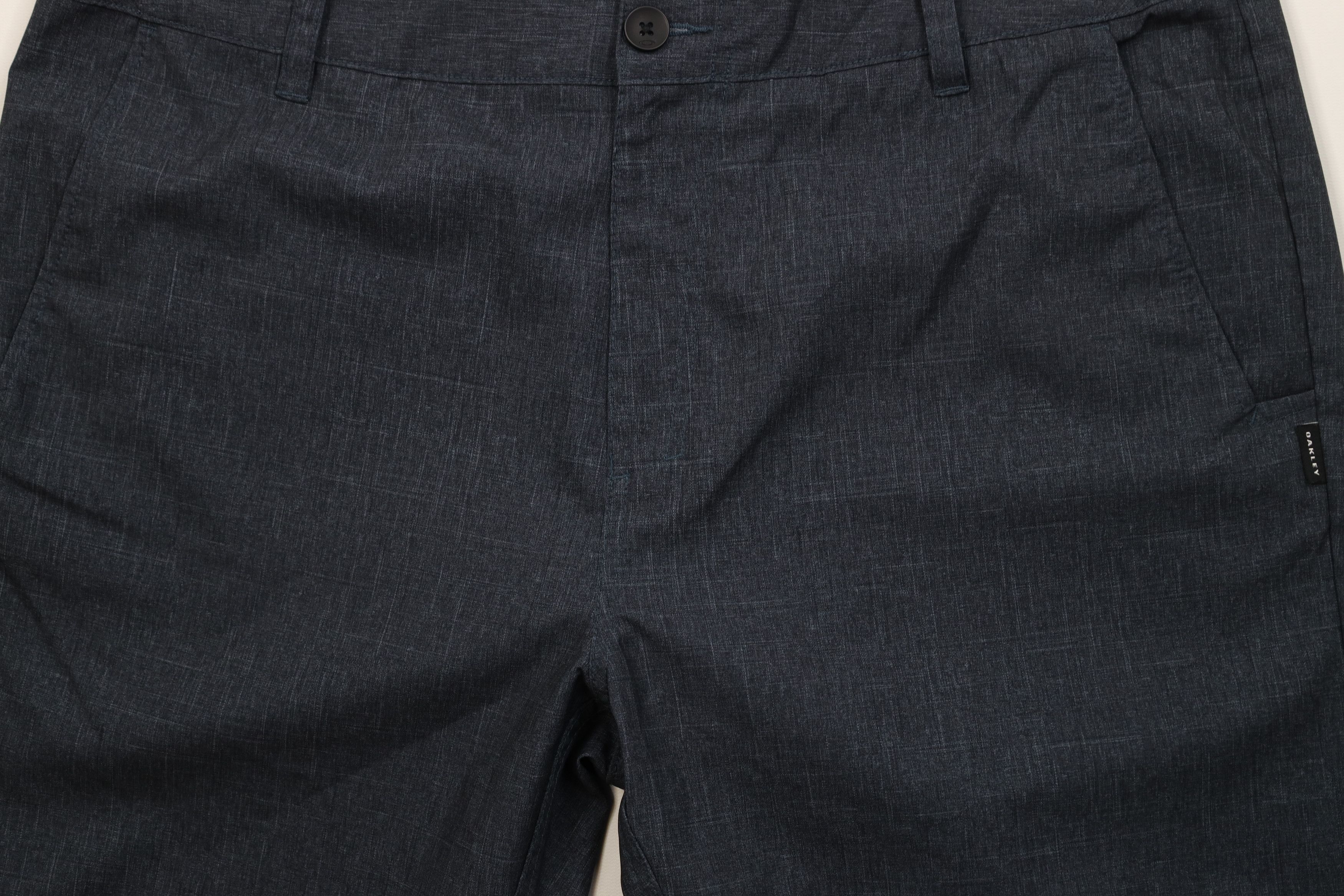 Oakley Oakley Spell Out Chambray Stretch Golf Golfing Chino Shorts Size US 38 / EU 54 - 3 Thumbnail