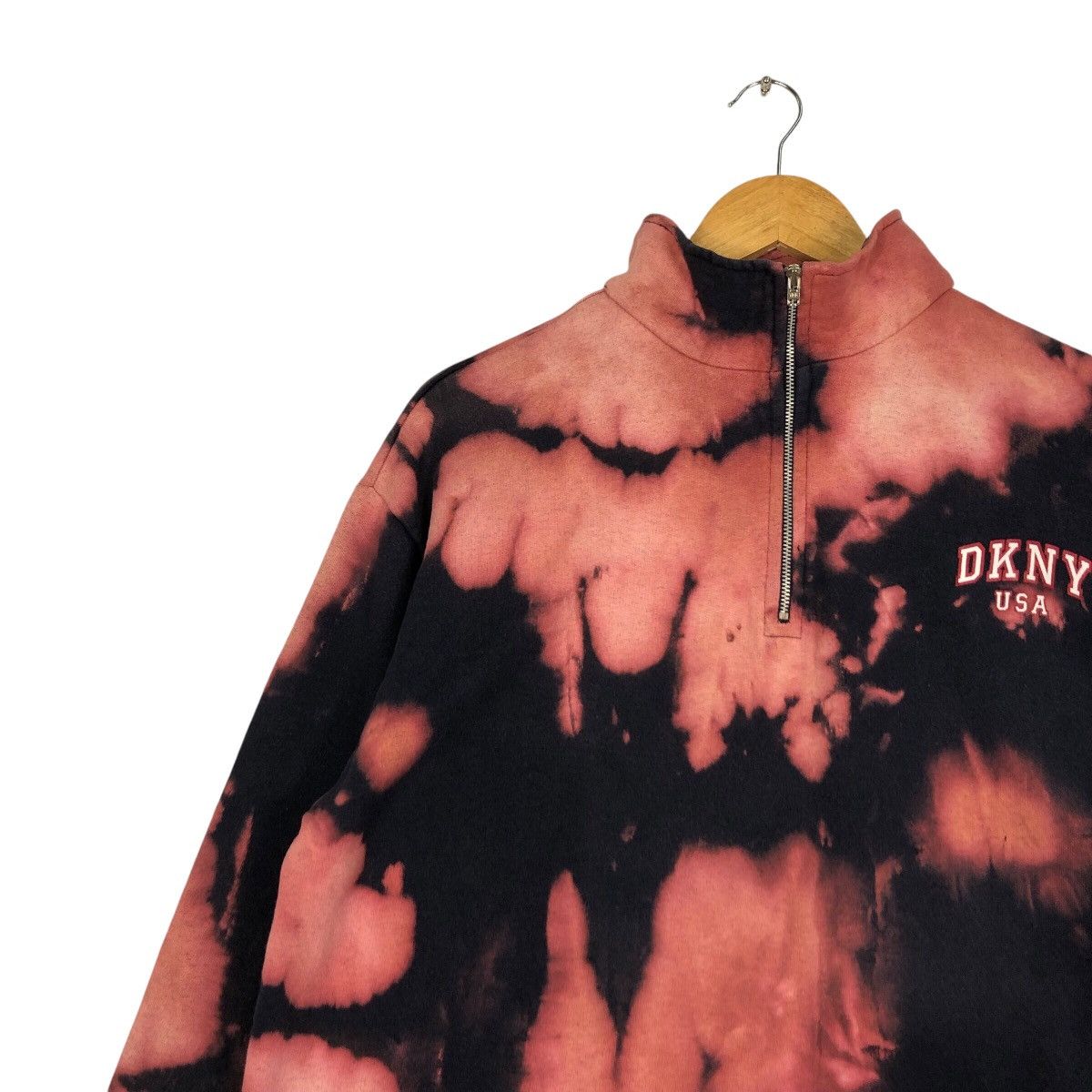 DKNY × Vintage Vintage DKNY Rework Sweatshirt Jumper Large Size Size US L / EU 52-54 / 3 - 6 Thumbnail