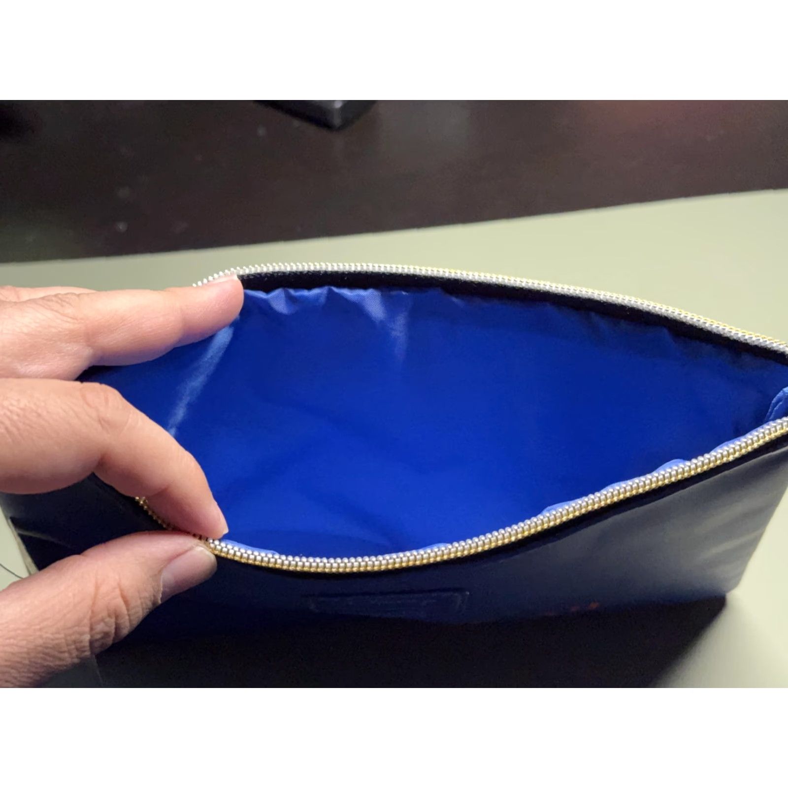 Vintage Disney Loungefly Snow White Pouch Clutch Womens Medium Blue Makeup Bag Fairest of All Princess Size ONE SIZE - 5 Thumbnail