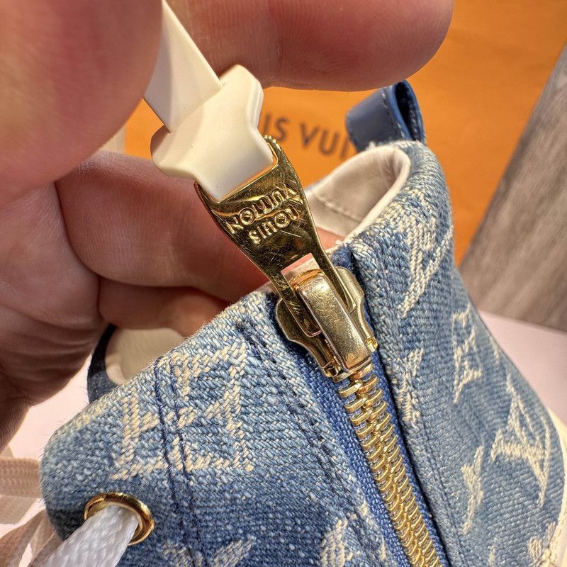 Louis Vuitton Louis Vuitton Stellar Blue Casual Sneakers - Size US 6.5 / EU 39-40 - 8 Thumbnail