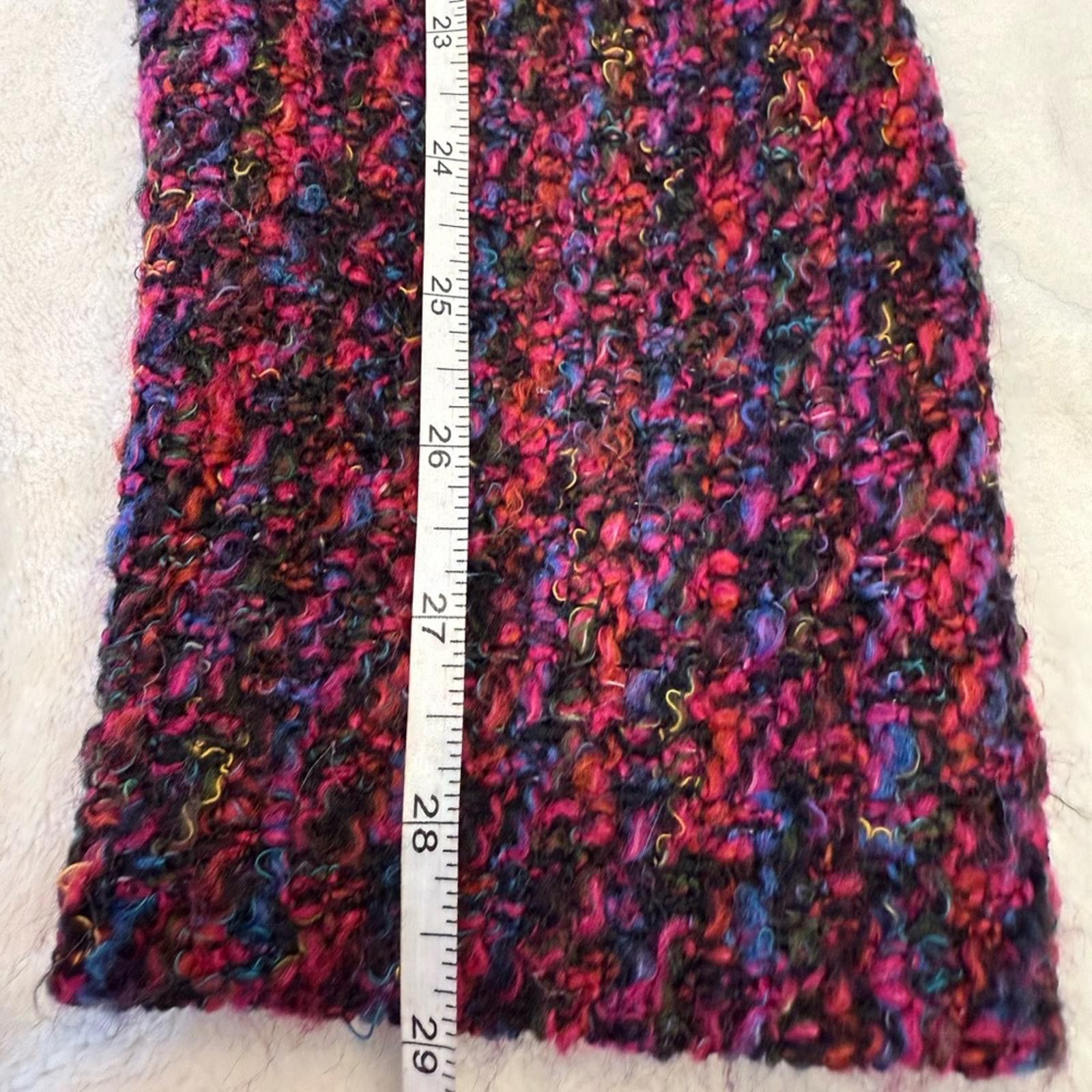 Other Complements knit blazer textured multicolored pockets SZ 8 Size M / US 6-8 / IT 42-44 - 8 Thumbnail