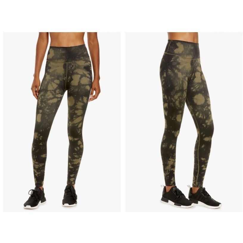 Nordstrom Good American | Agave Tie Dye Good Waist Leggings Size 32" / US 10 / IT 46 - 1 Thumbnail