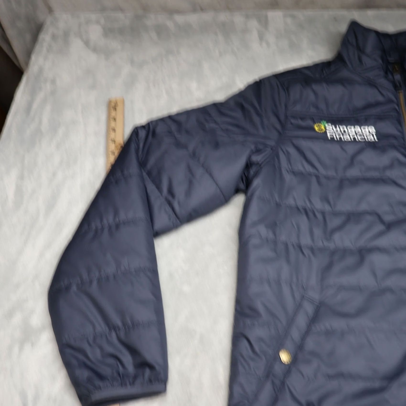 Vintage LL.Bean Jacket Men Large Blue Mountain Classic Quilted Insulated Puffer LOGO Size US L / EU 52-54 / 3 - 2 Thumbnail