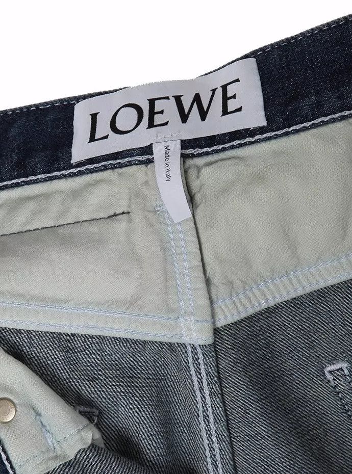 Loewe LOEWE Phone embroidered water-washable jeans Size 25" / US 0 / IT 36 - 3 Thumbnail