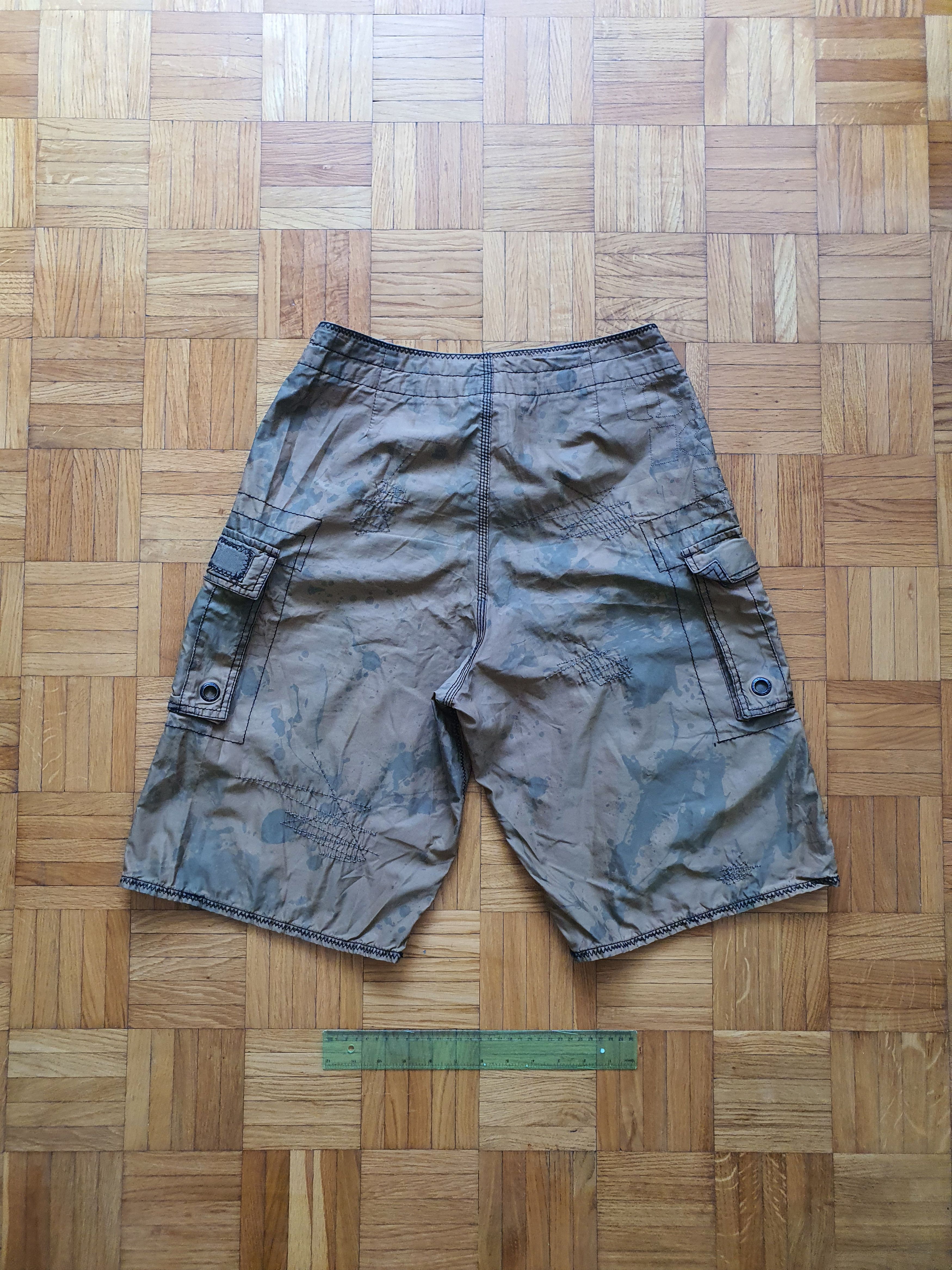 Oakley × Vintage Drawstring Swimming Casual Camo Shorts - Vintage (Y2K) Size US 32 / EU 48 - 2 Thumbnail