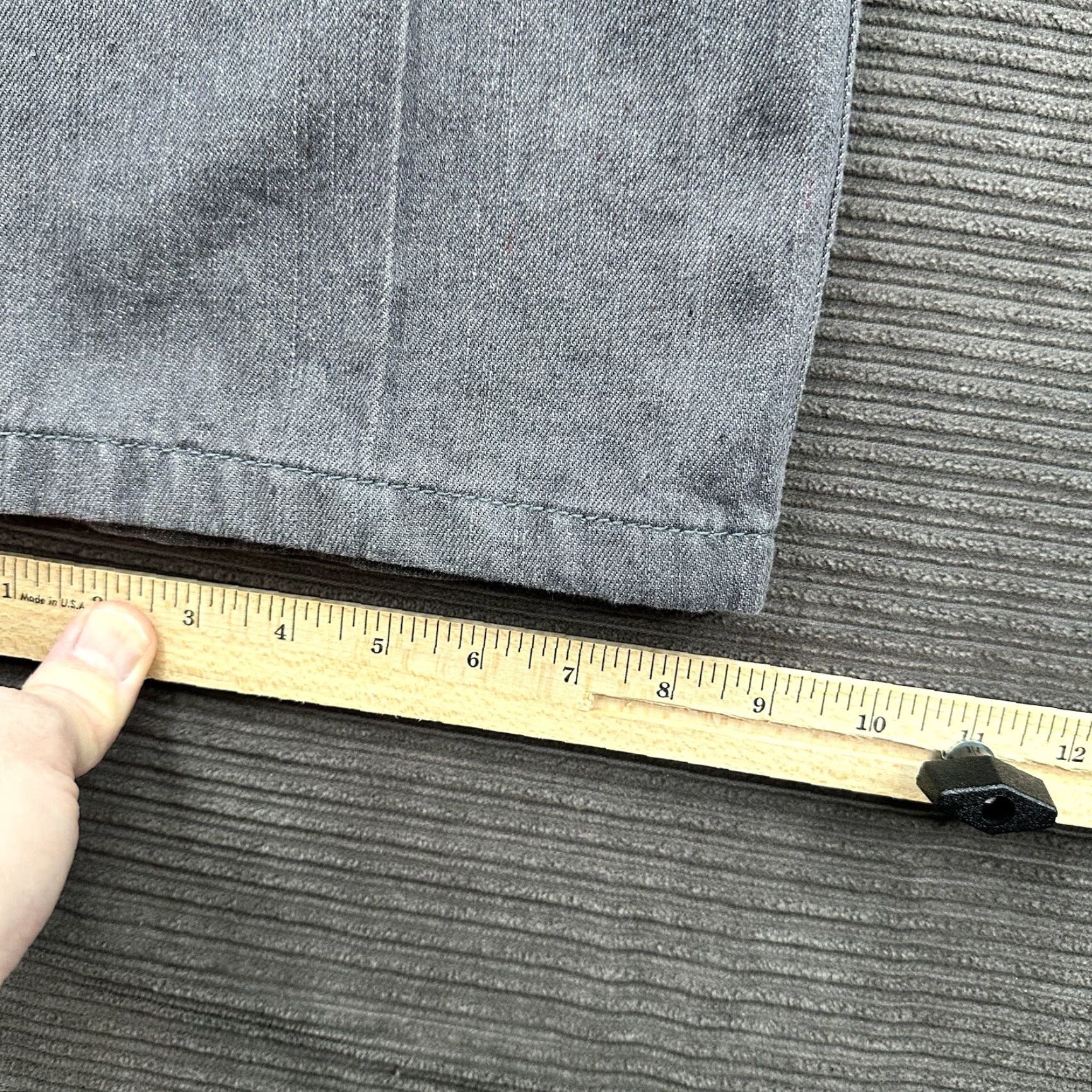 Southpole Southpole Jeans Men 40/32 Gray Cotton Denim Straight 90s Relaxed Zip Button Cargo Pocket Inseam 32 Regular Size Type Jeans Mens Size US 40 / EU 56 - 6 Thumbnail