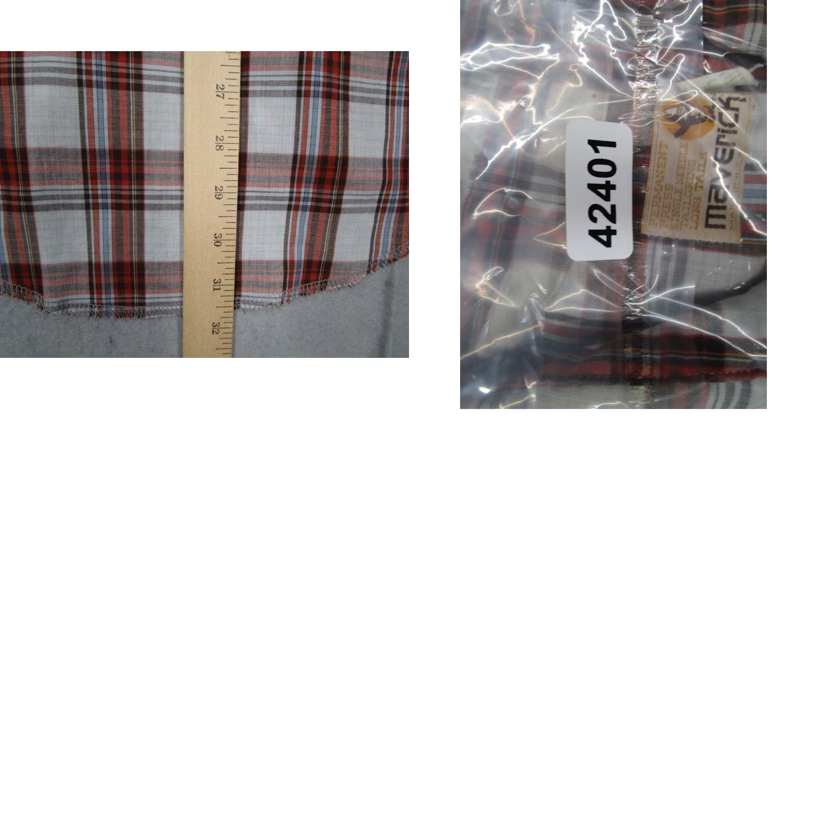 Vintage VINTAGE Maverick Western Shirt Mens Medium Red Check Long Sleeve Button Up Snap Closure Made in USA Size US M / EU 48-50 / 2 - 8 Thumbnail